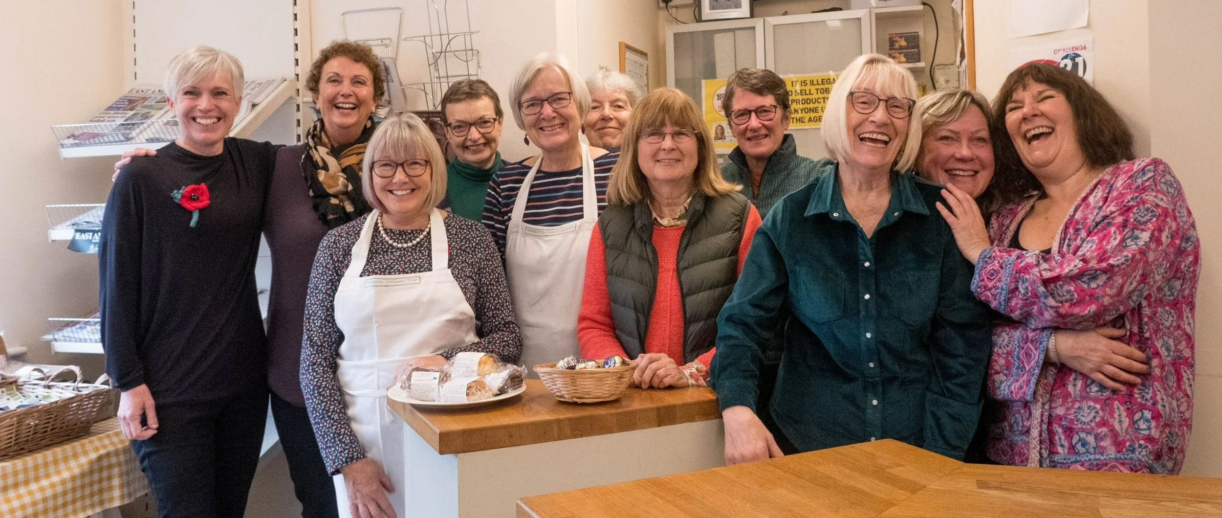 Wrabness Shop volunteers