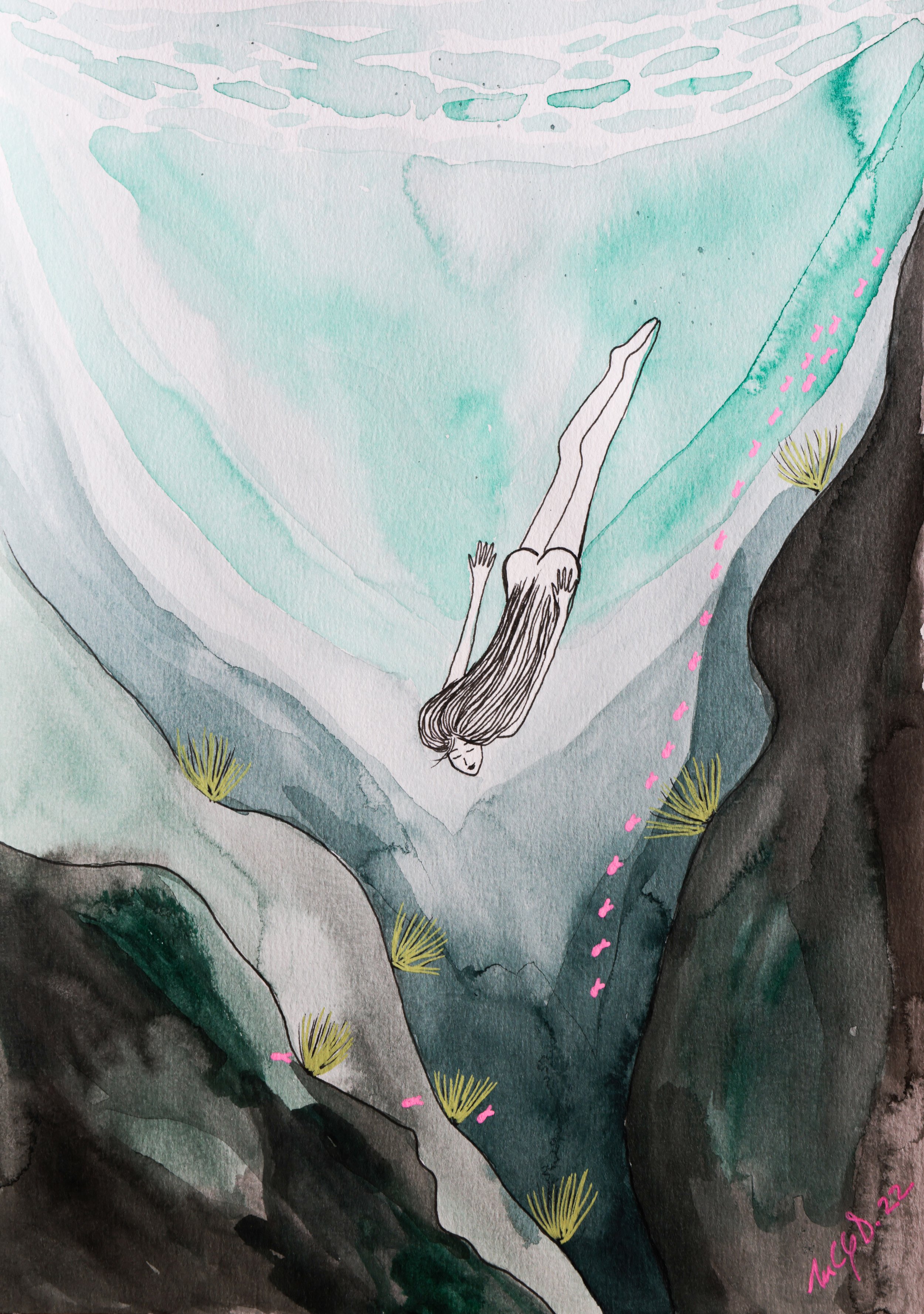 Diving to my tresures