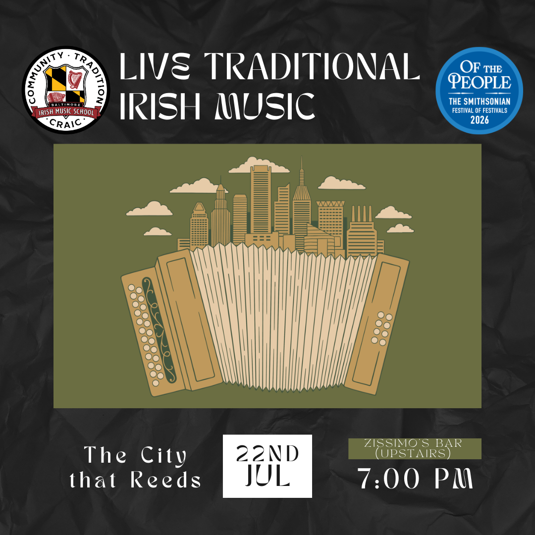 Wednesday night concert: The City that Reeds with Billy and Sean McComiskey and friends