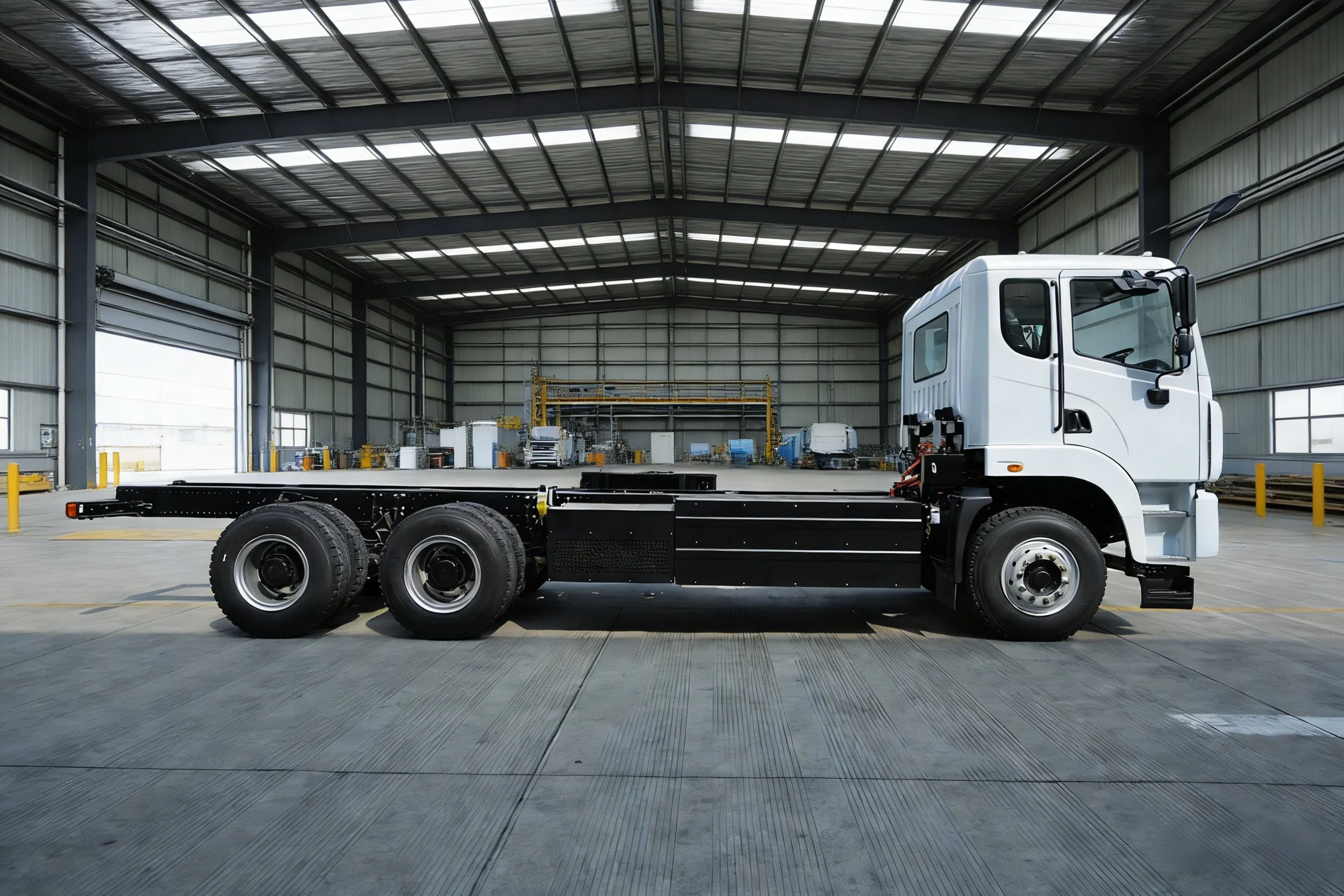 Bigger Energizer EV truck for side-load garbage trucks in Australia.