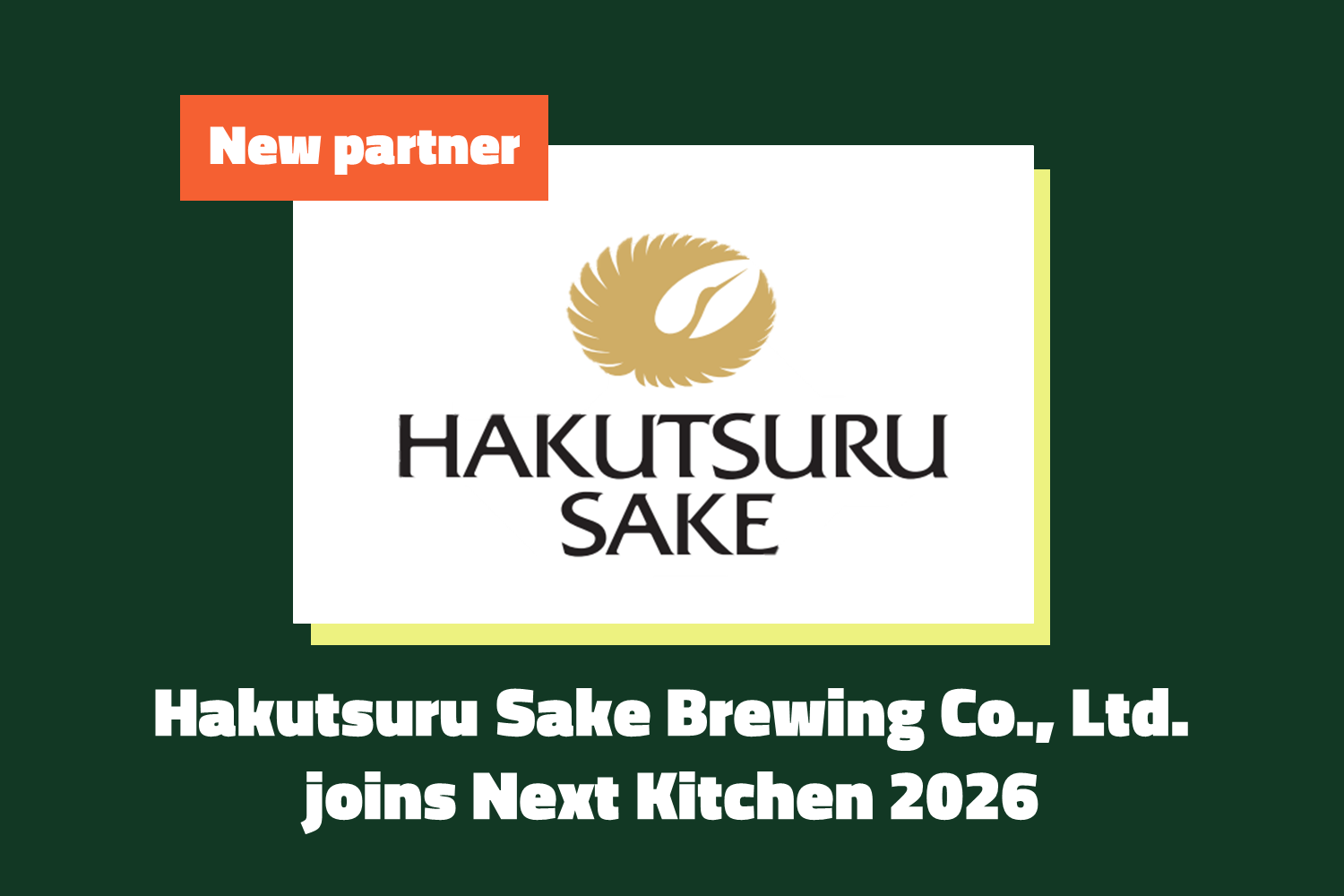 Meet our program partner: Hakutsuru Sake Brewing Co., Ltd.
