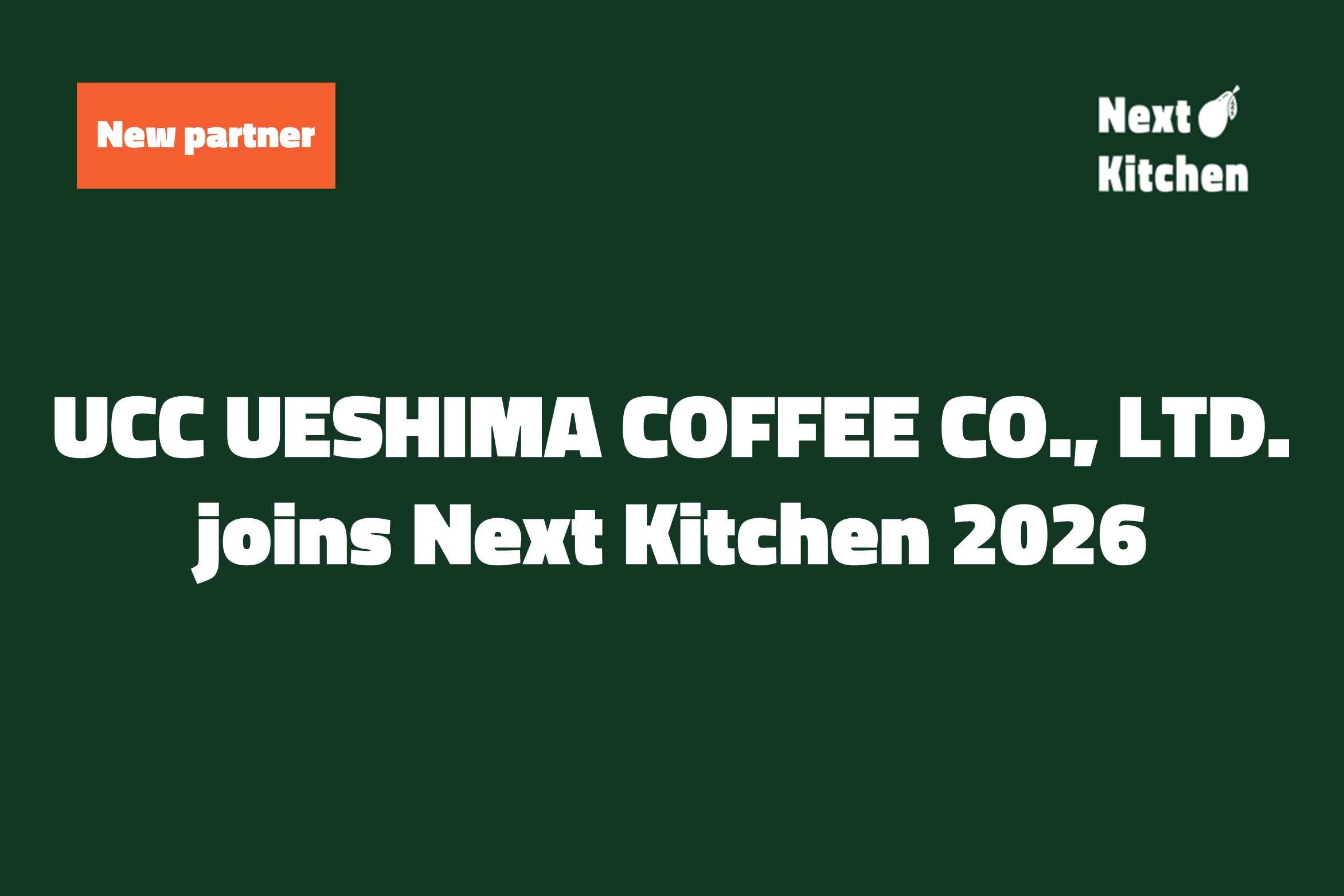 Meet our program partner: UCC Ueshima Coffee, Inc.