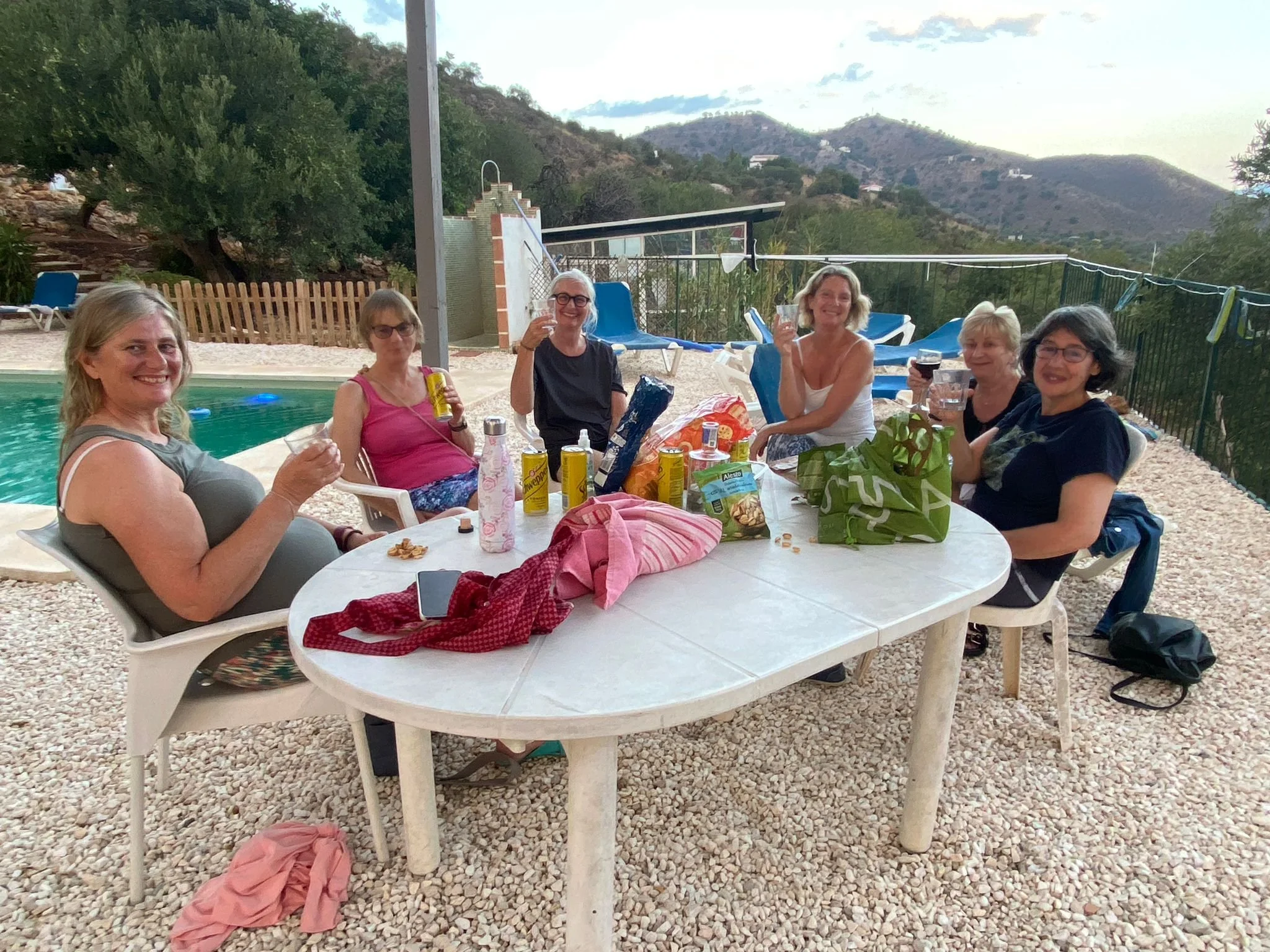 Spain Retreat - Downtime By The Pool