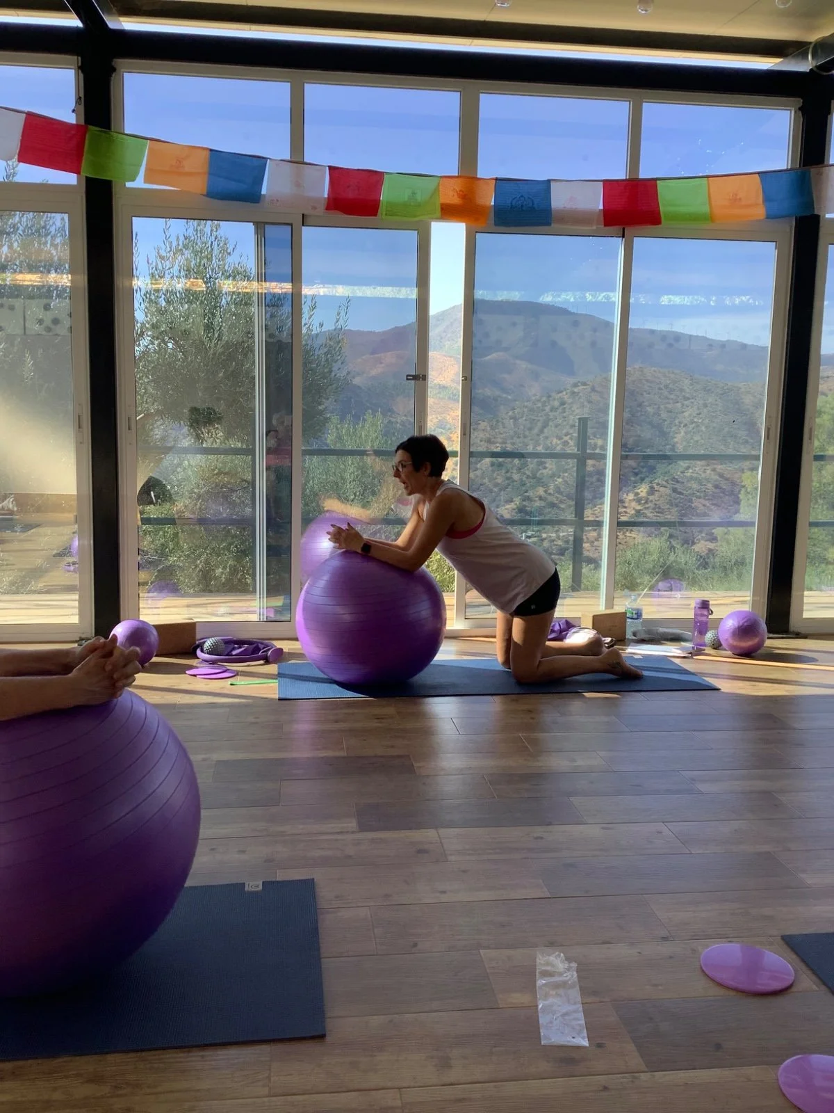 Spain Retreat - Fitball Class