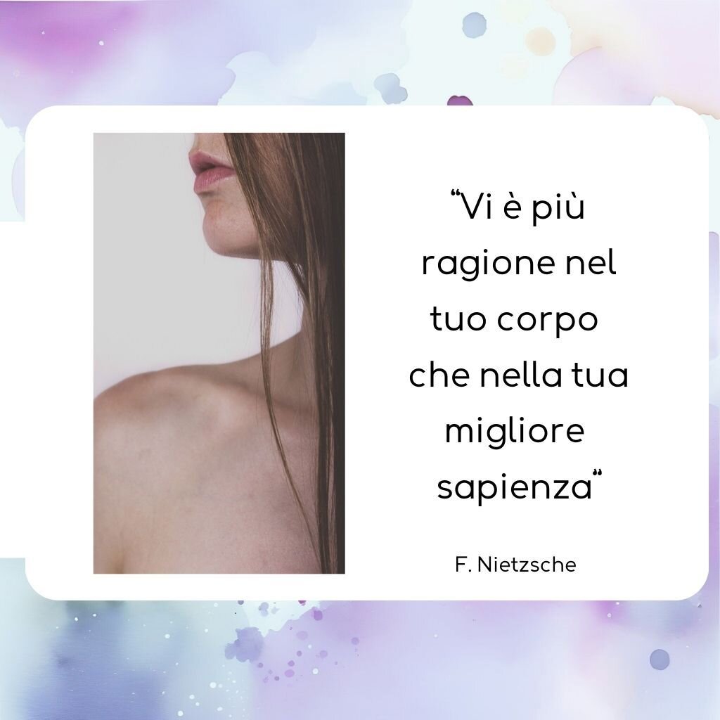 L'intelligenza corporea ha milioni di anni di evoluzione al suo attivo. Lasciati guidare verso il benessere imparando ad ascoltare i suoi messaggi.