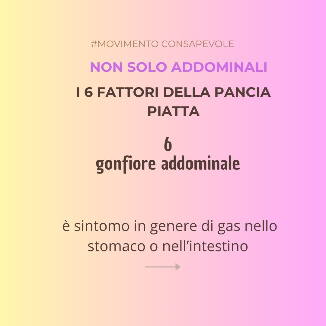 Ti guardi mai allo specchio e, anche se sei magra, vedi sporgere la famigerata 'pancetta'?
Molto spesso infatti a contribuire a determinare il volume dell'addome &egrave; solo 'aria'. Gas che si formano per la fermentazione dei cibi.
😀Fai attenzione