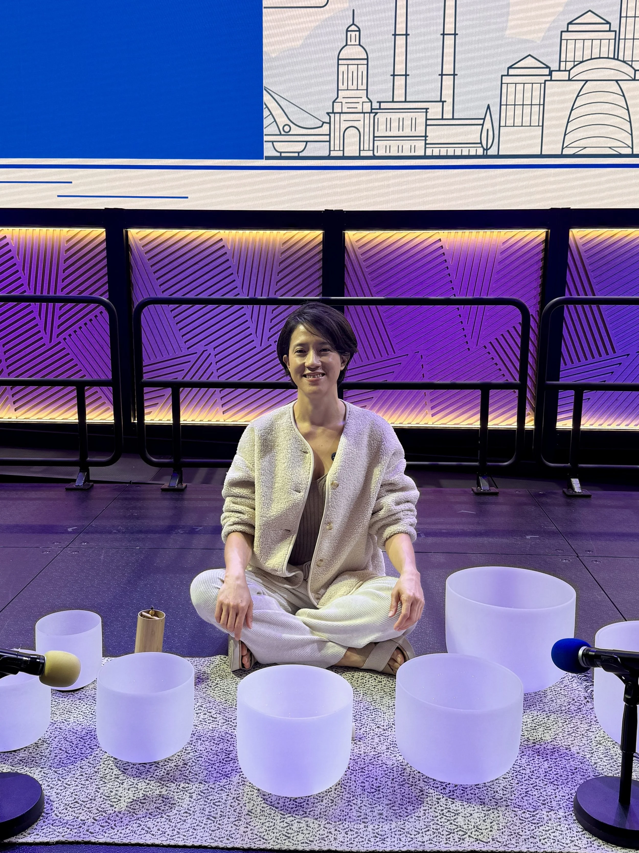 Google Corporate Sound Bath by Natalie Chan at Soundawn