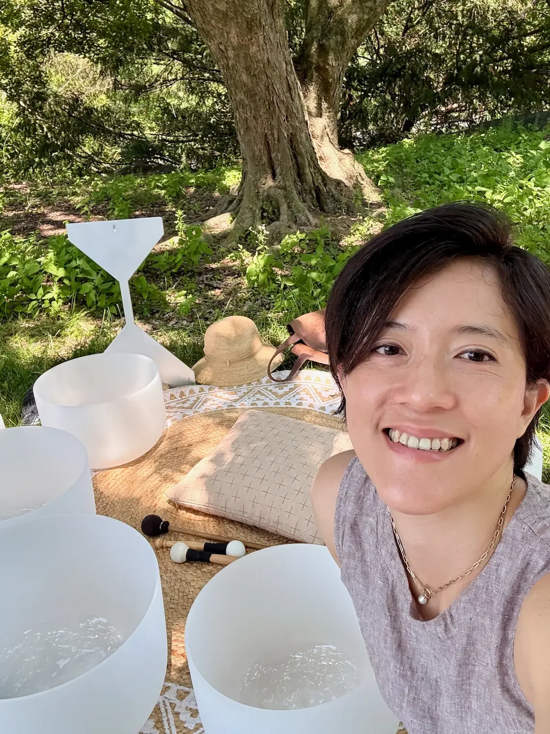 Outdoor Sound Bath Meditation: When Corporate Wellness Meets Nature