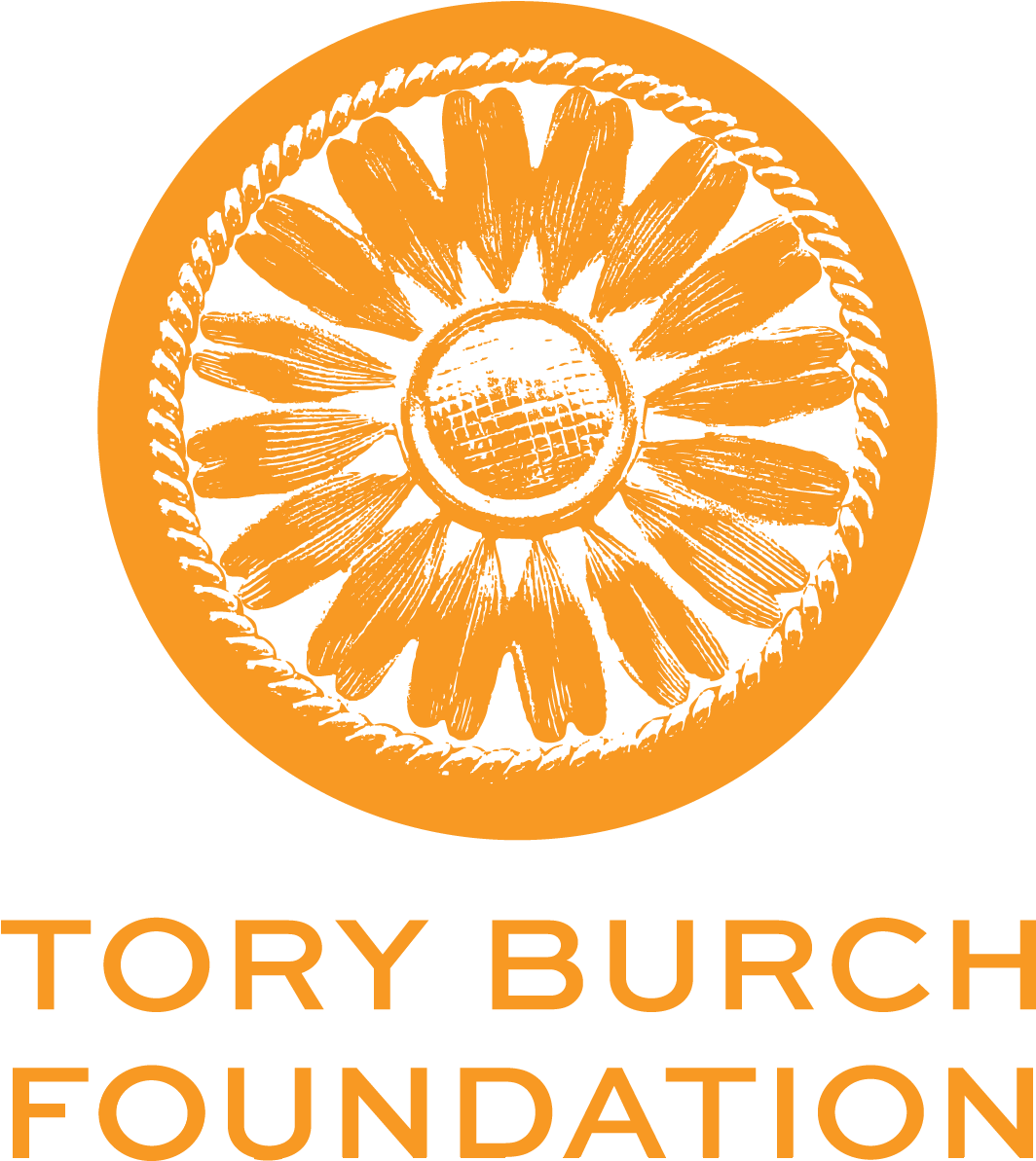 Tory Burch Foundation logo — Soundawn corporate wellness sound bath client in NYC.