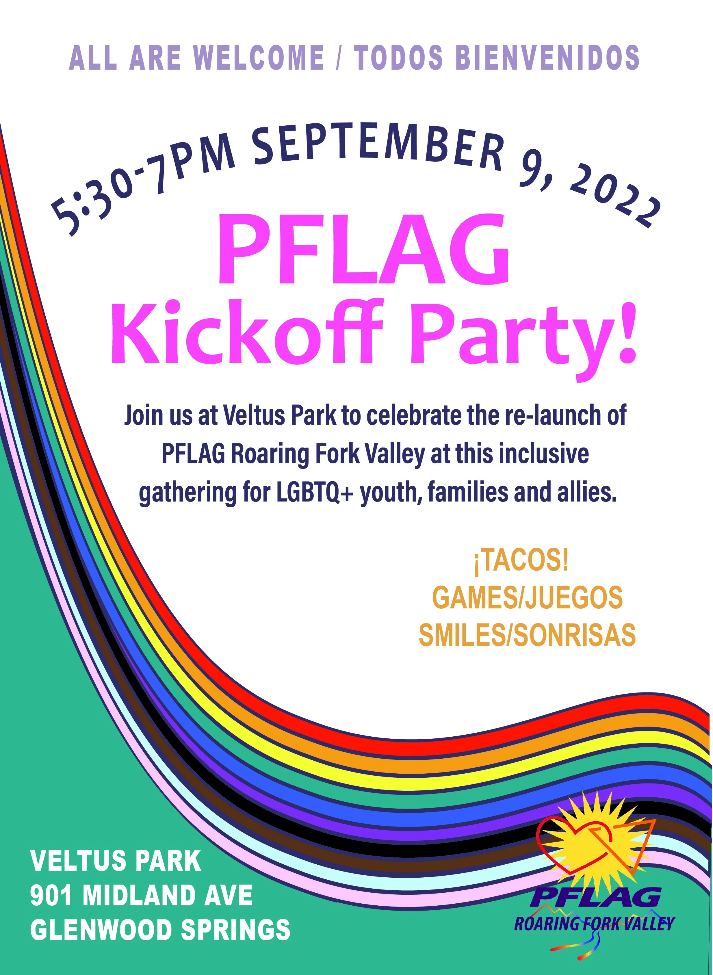 PFLAG RFV Kick-Off Party