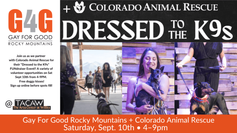 Colorado Animal Rescue’s Dressed to the K9s