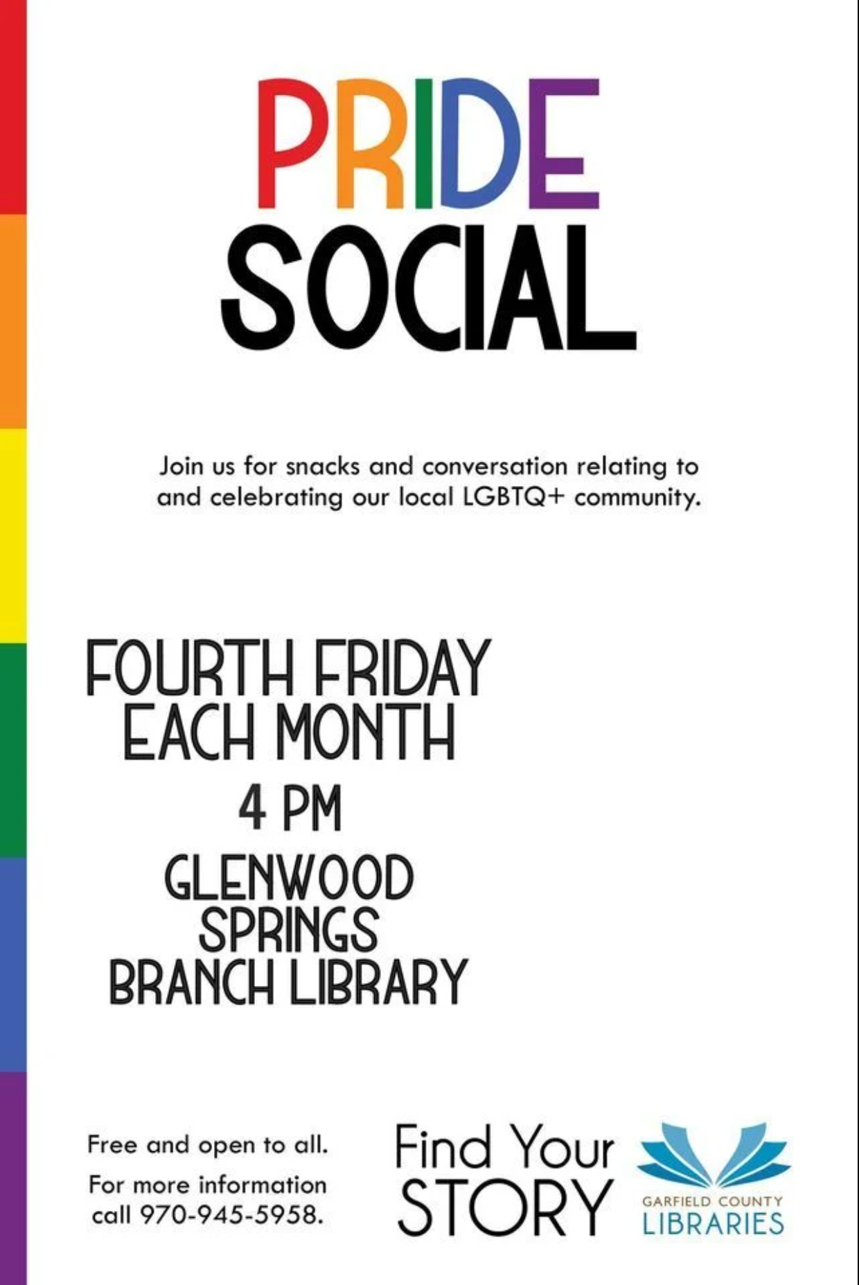 Pride Social at the Library