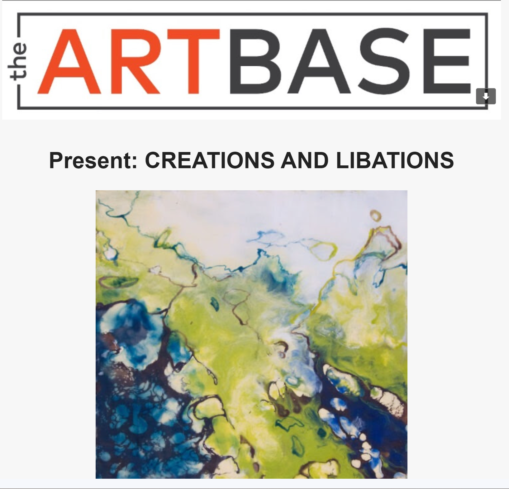 Creations and Libations at the Art Base