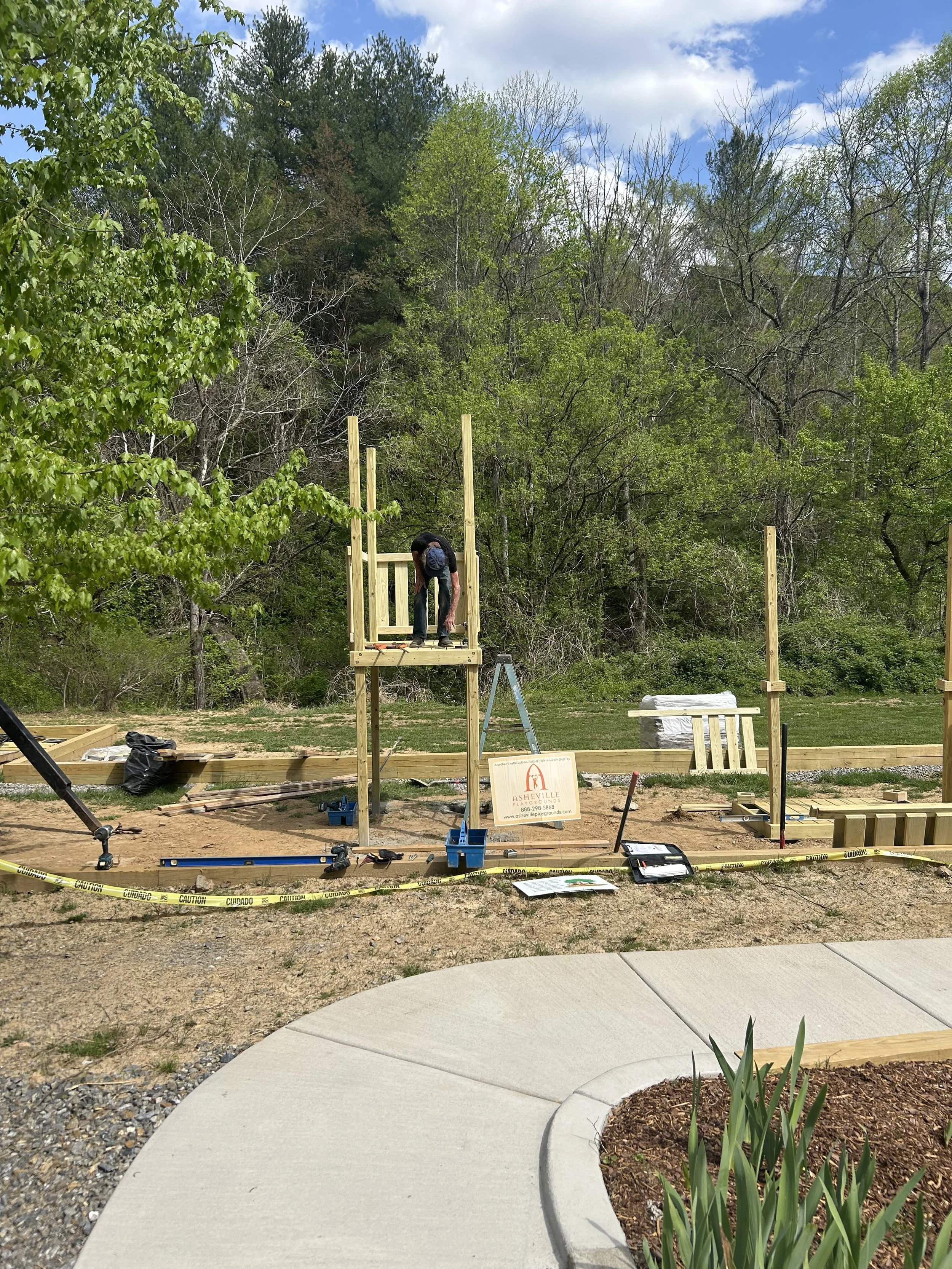 The beginnings of the play structure