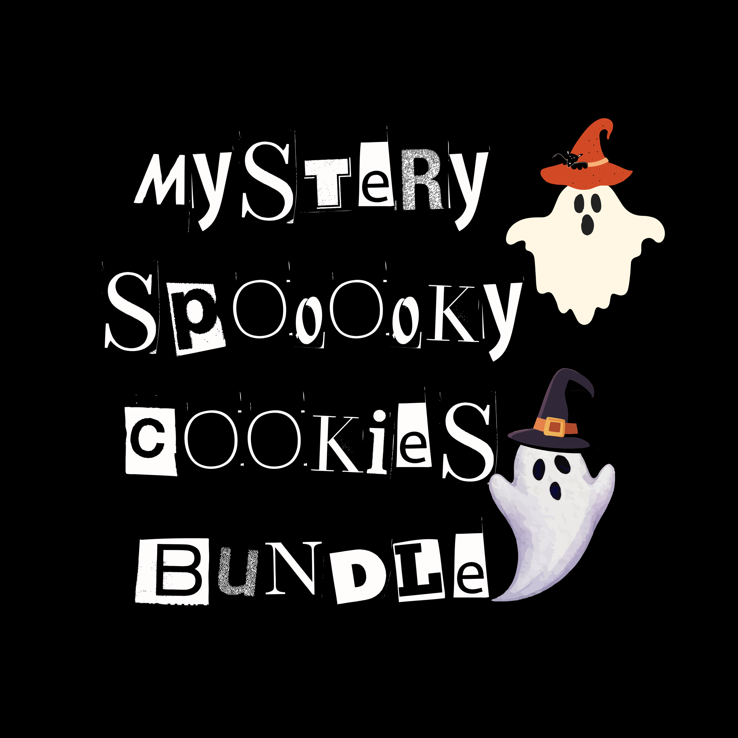 (2) MYSTERY Spooky Cookies