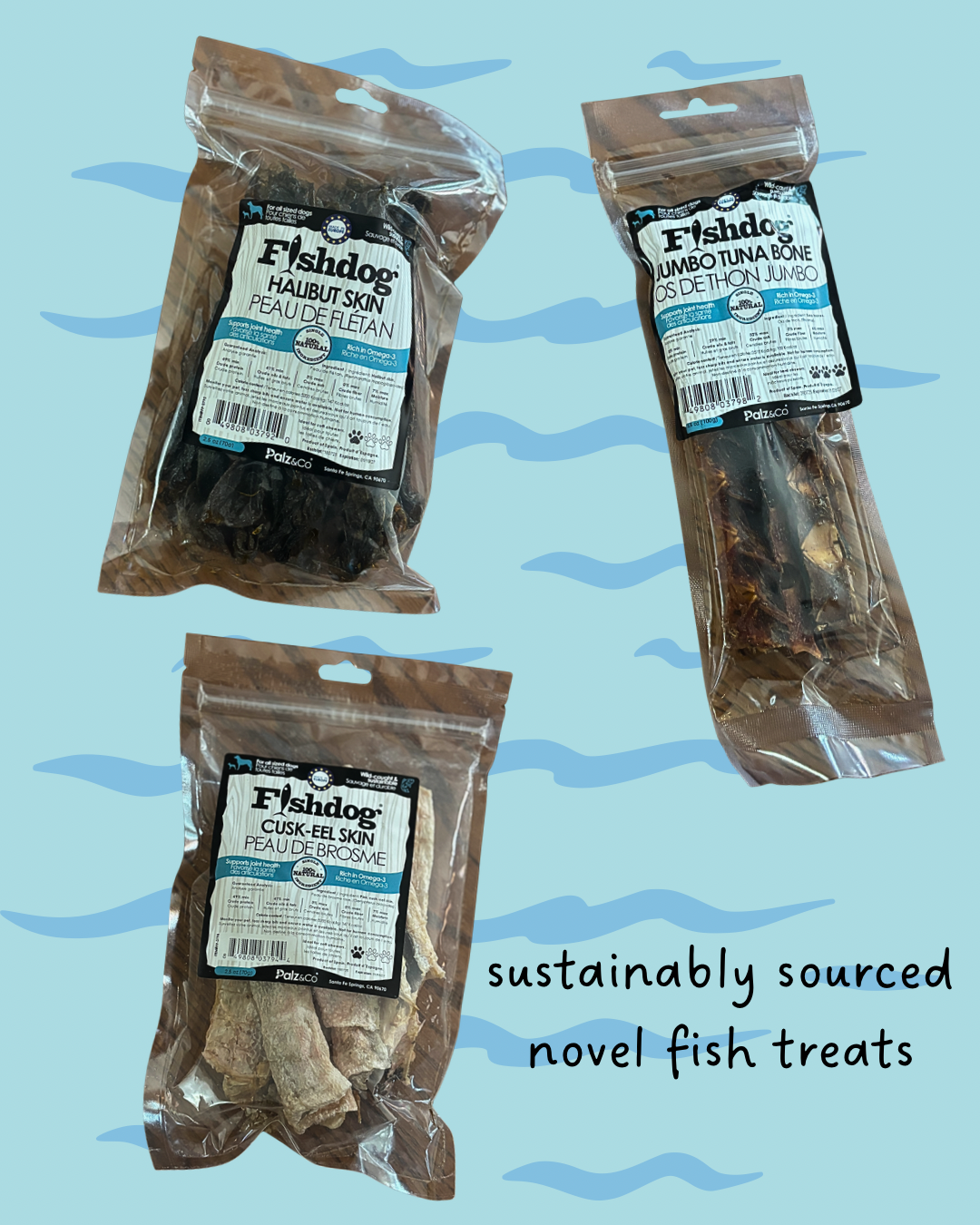 Palz&Co Fish Chews