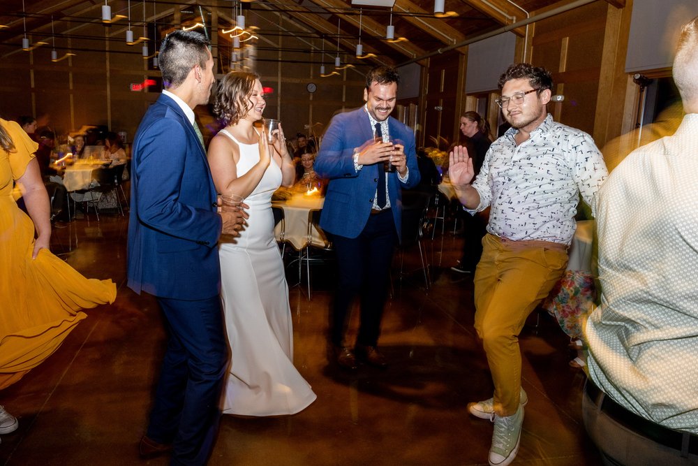 Alex Maldonado Photography | Chicago Wedding Photographer | Four Rivers Environmental Education Center party dancing.jpg