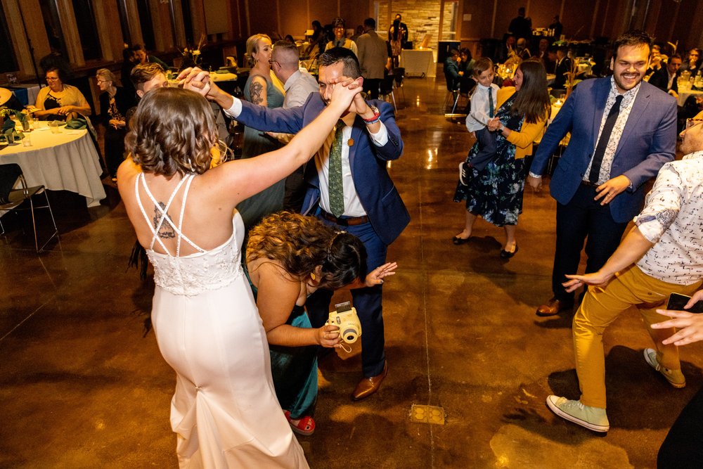Alex Maldonado Photography | Chicago Wedding Photographer | Four Rivers Environmental Education Center reception dancing.jpg