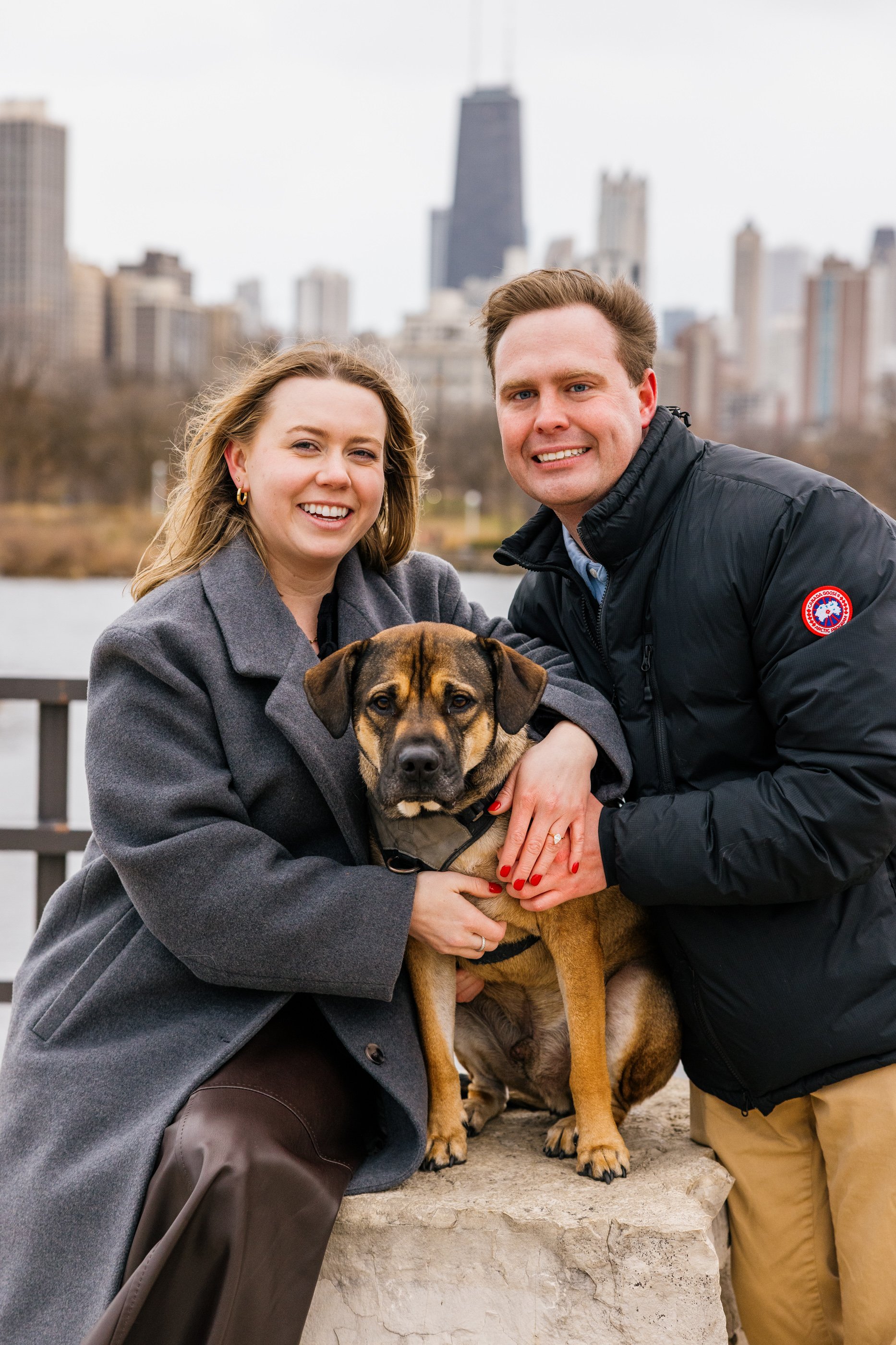 Matt + Flynn | Bridge over South Pond | LUXBAR
