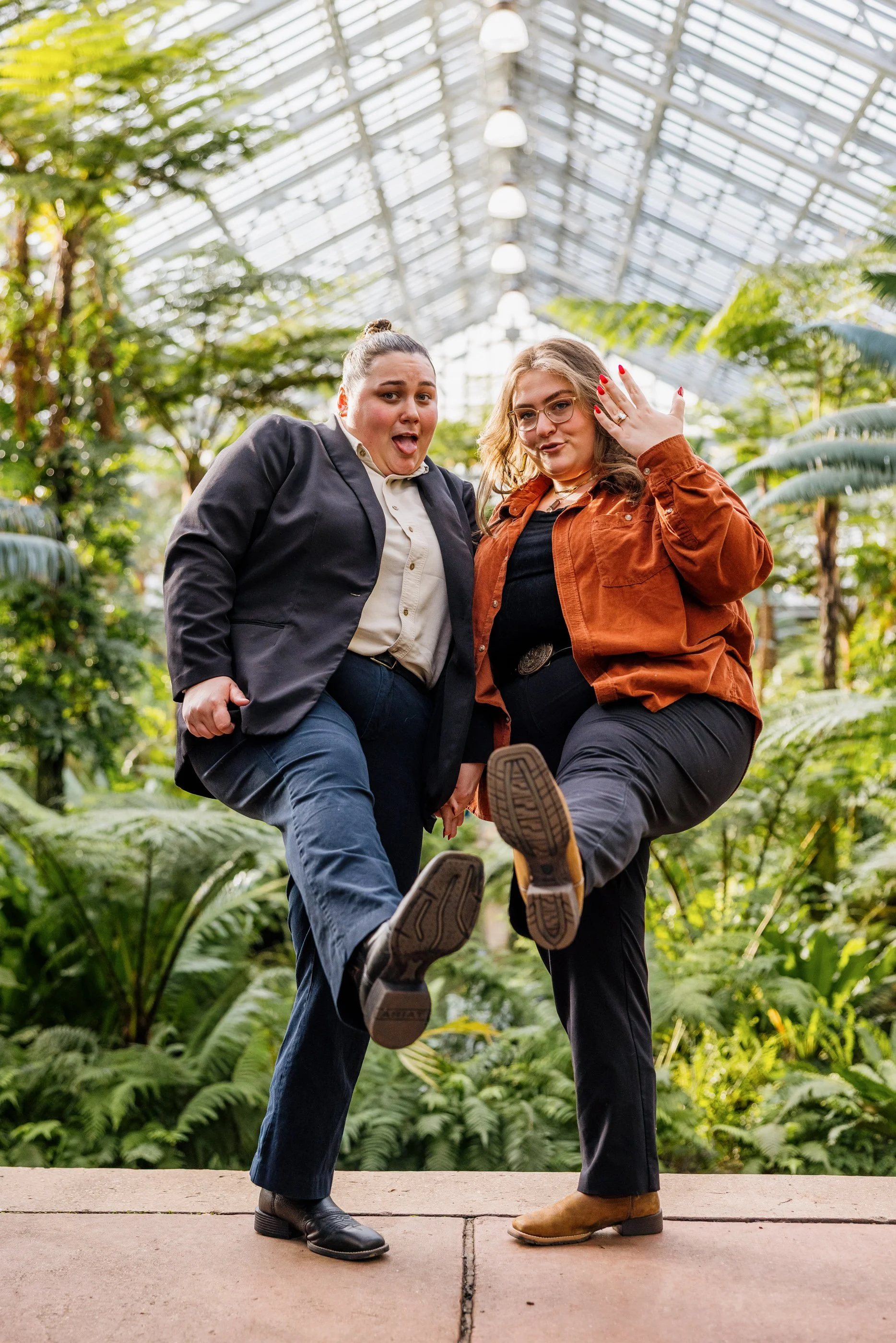 Reagan + Carley  | Garfield Park Conservatory