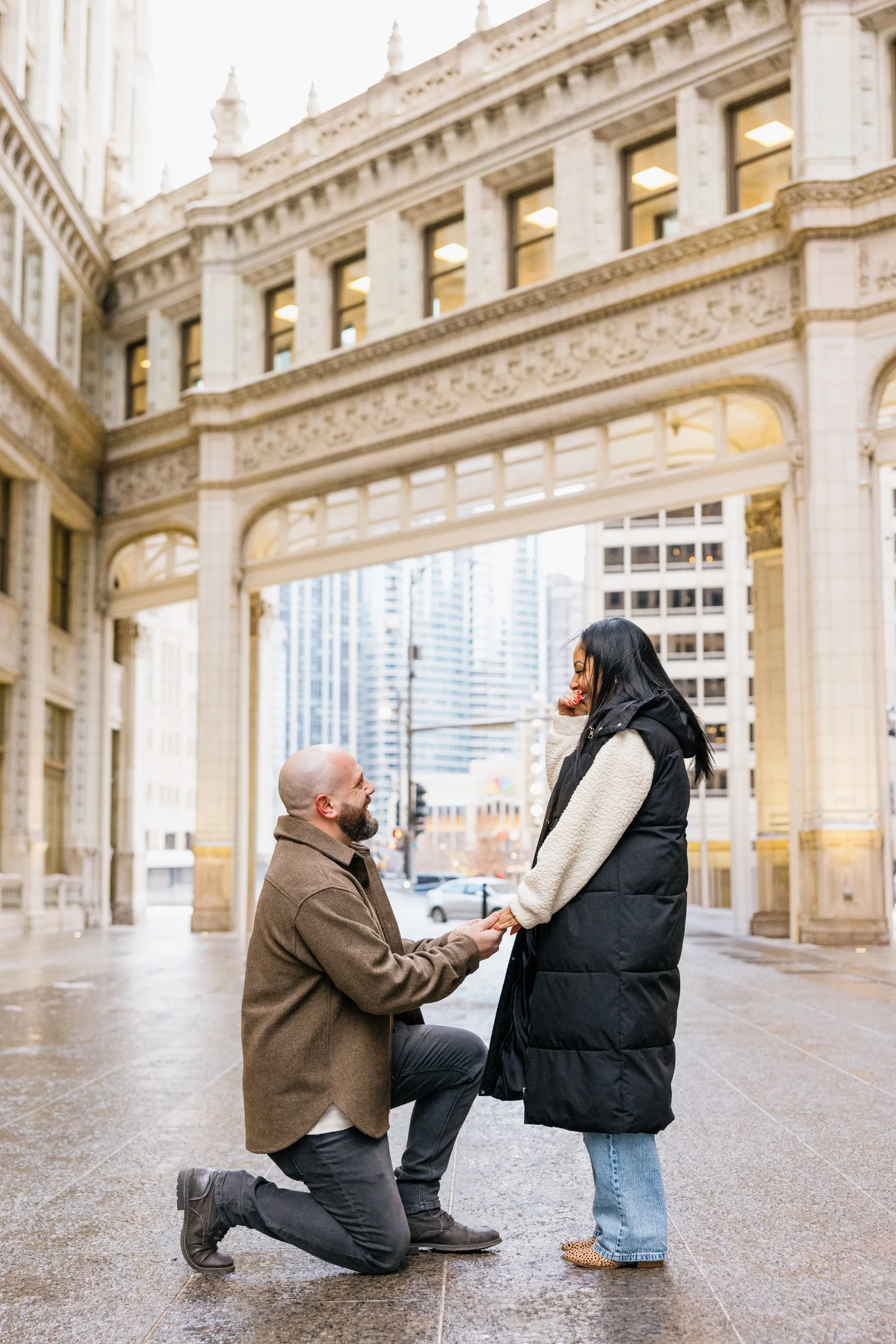 Tommy + Olivia | Wrigley Building
