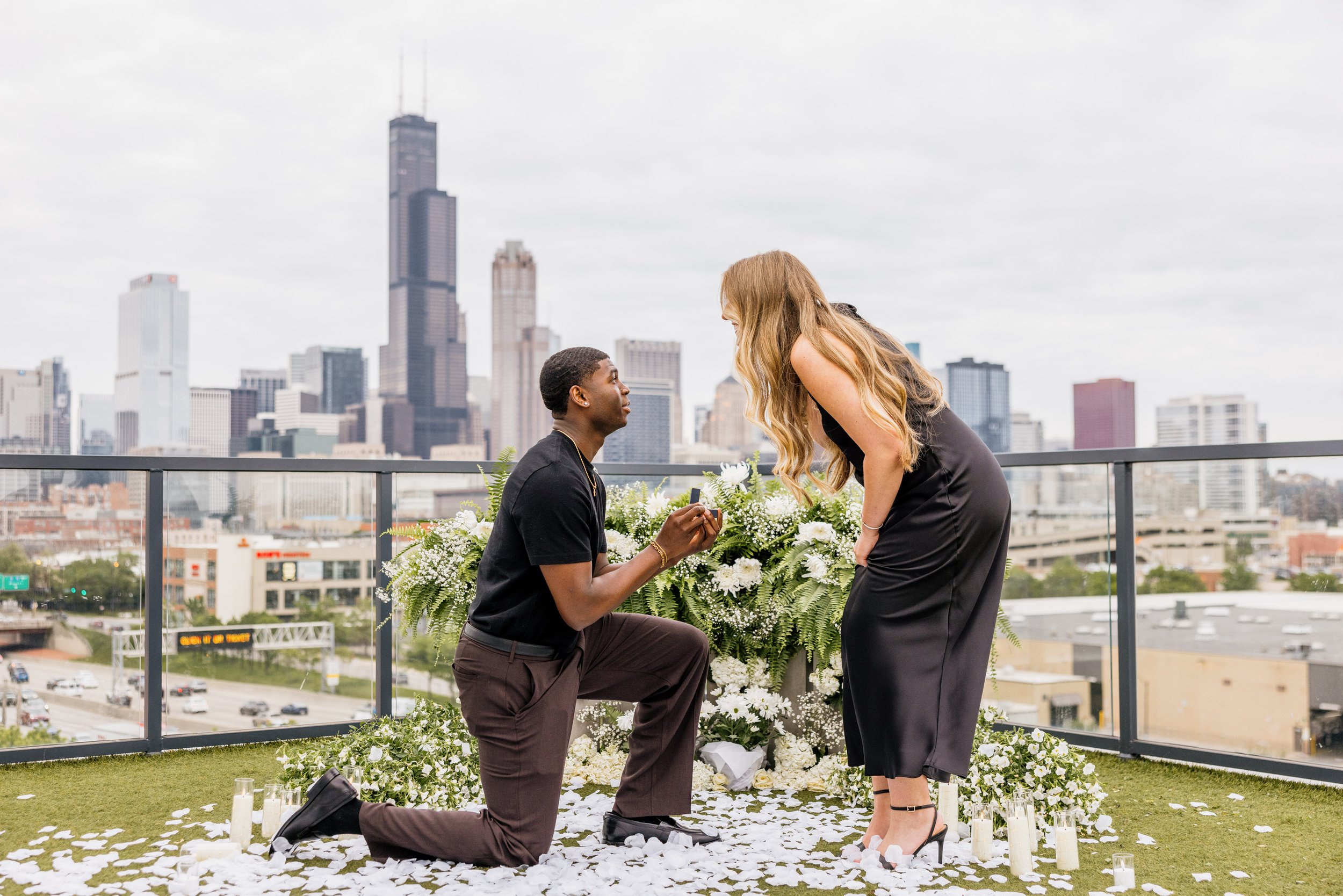 Patrick + Lauren |  Rooftop Proposal