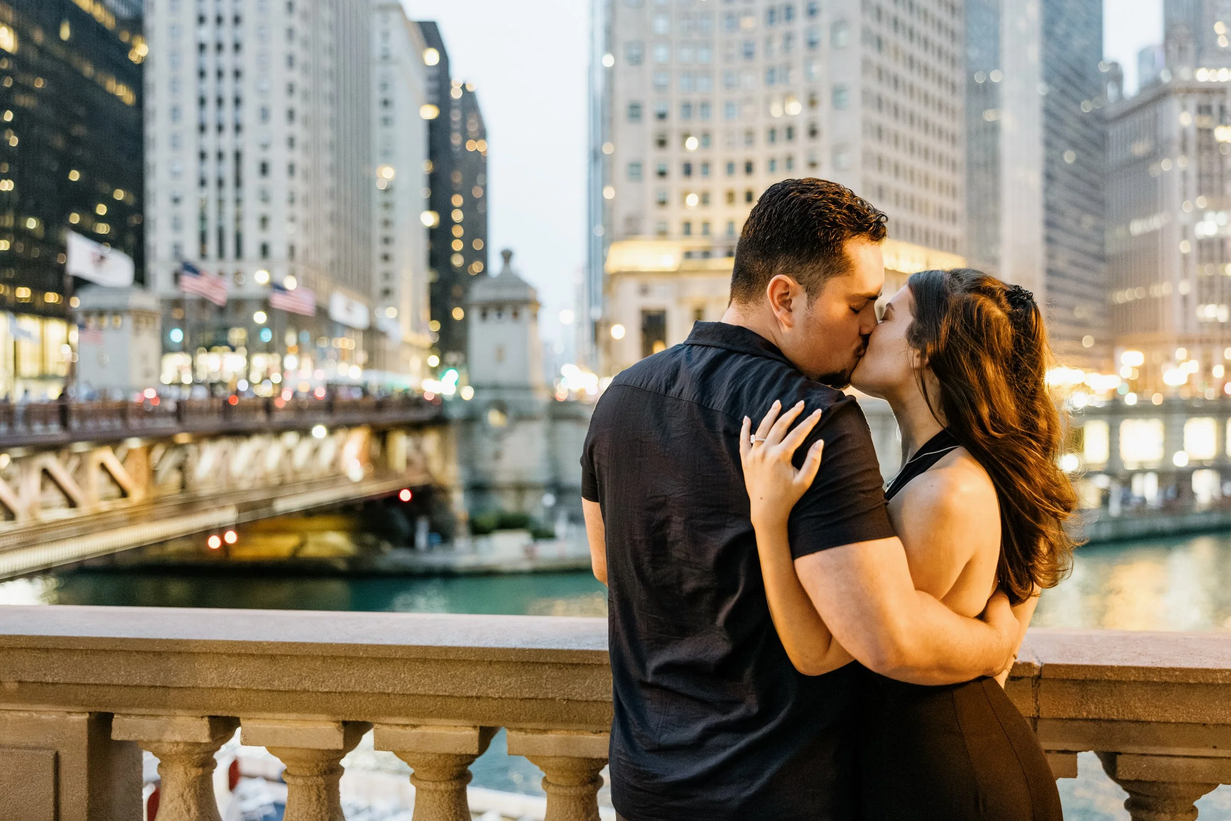 Alex Maldonado Photography- Charles + Jordyn - Wrigley Building Engagement Proposal at night 260628-20.jpg