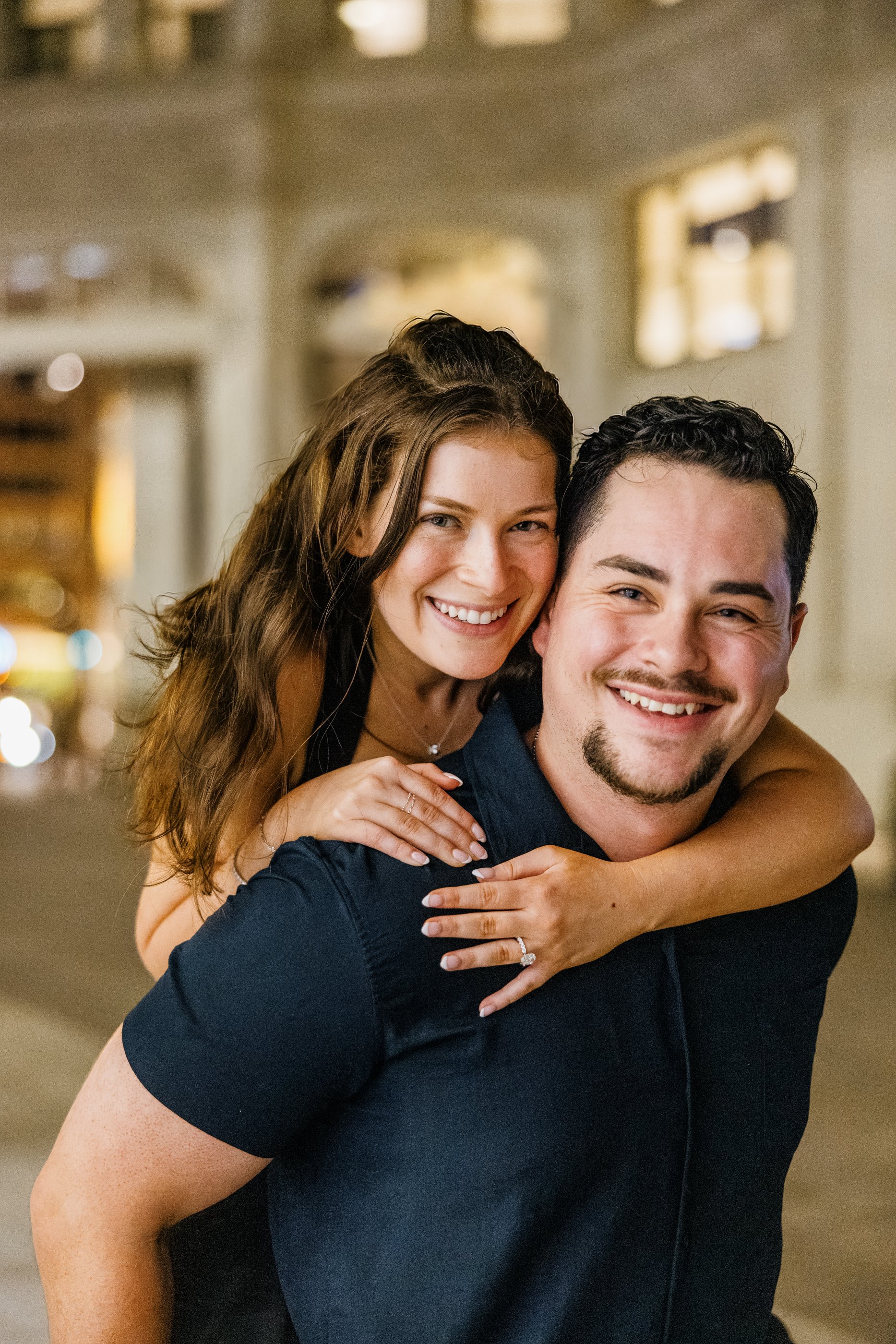 Alex Maldonado Photography- Charles + Jordyn - Wrigley Building Engagement Proposal at night 260628-33.jpg