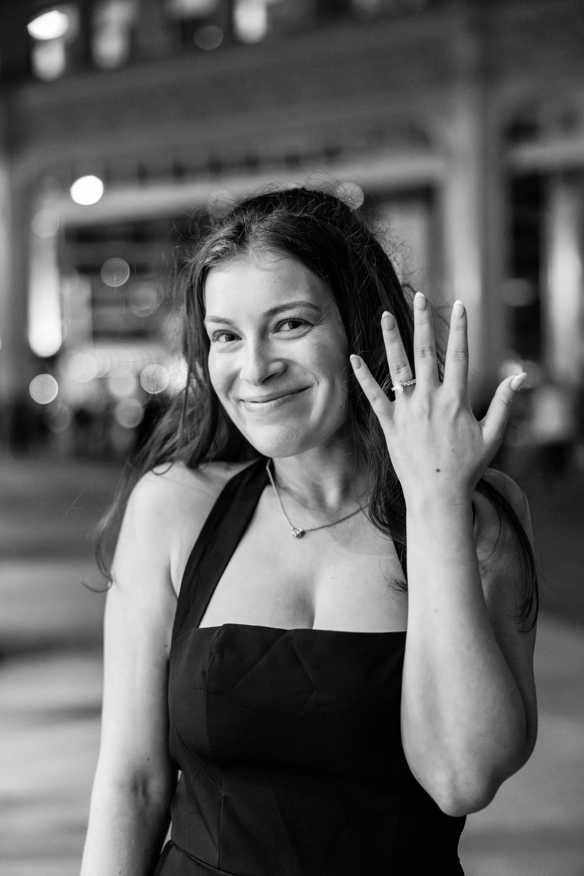 Alex Maldonado Photography- Charles + Jordyn - Wrigley Building Engagement Proposal at night 260628-35.jpg