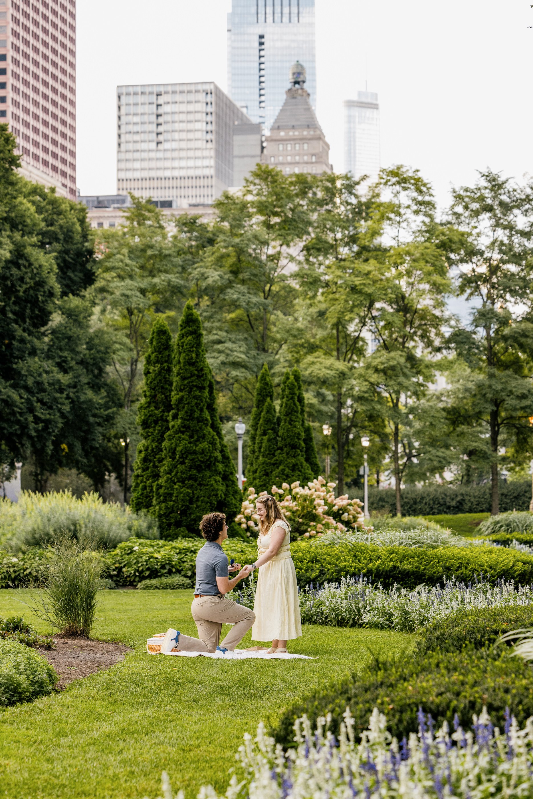 Donavan + Melisa | Grant Park Formal Gardens