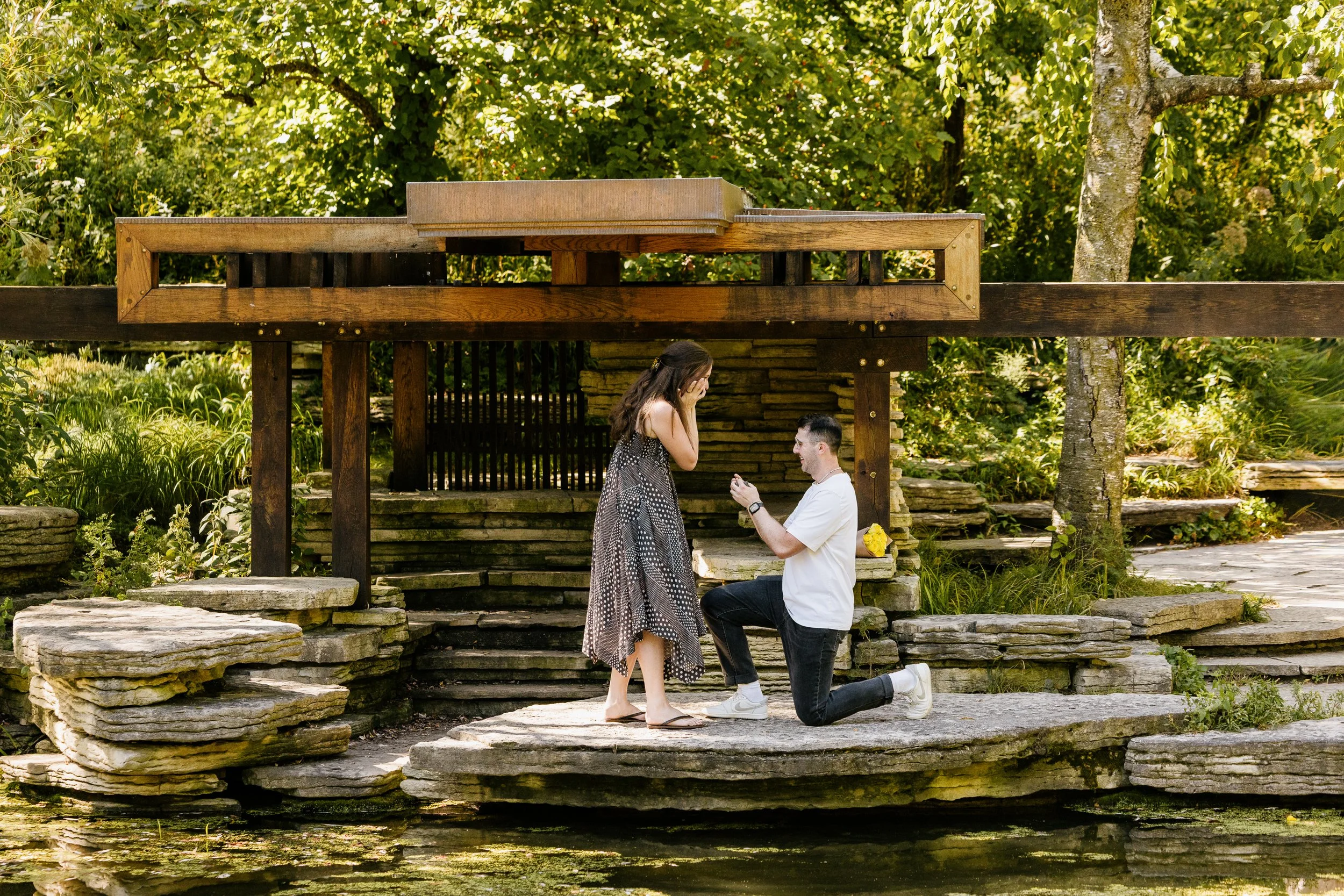 Jack + Kennedy| Alfred Caldwell Lily Pool