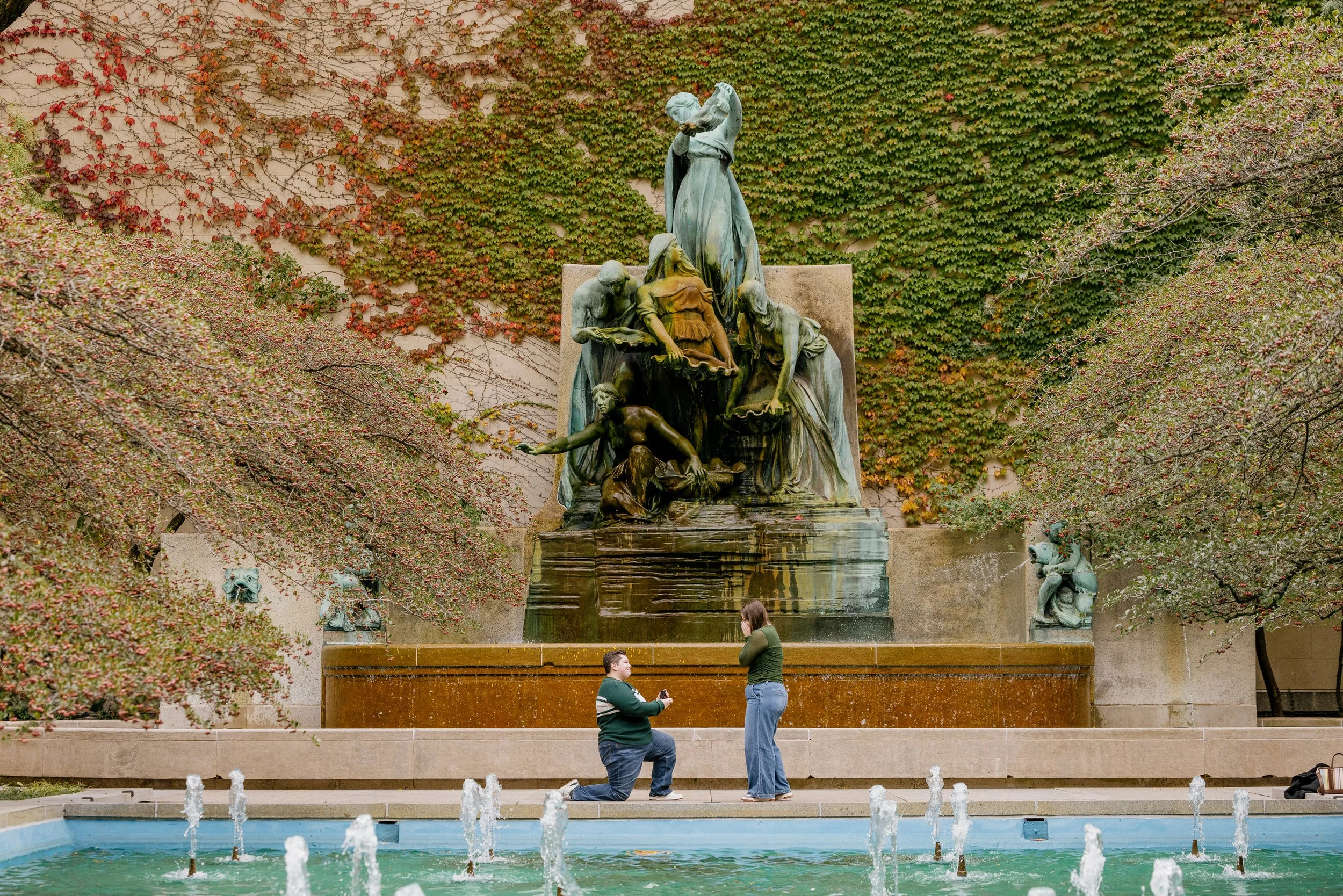 Olivia + Abigail  | Art Institute of Chicago South Garden