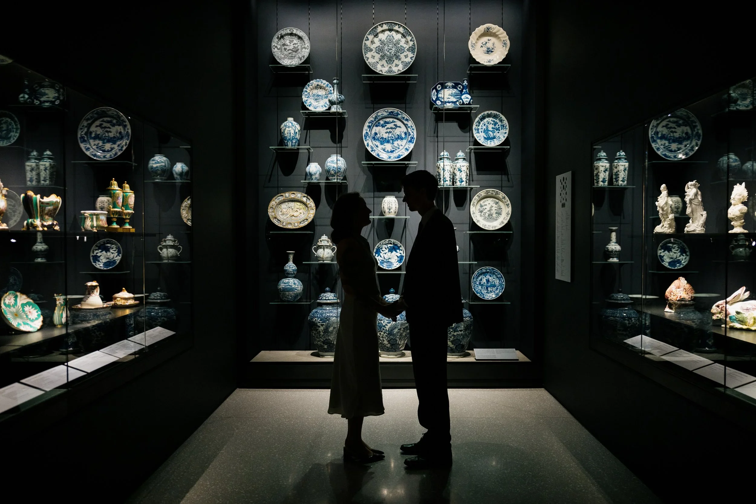 Elopement pictures are the Art Institute of Chicago