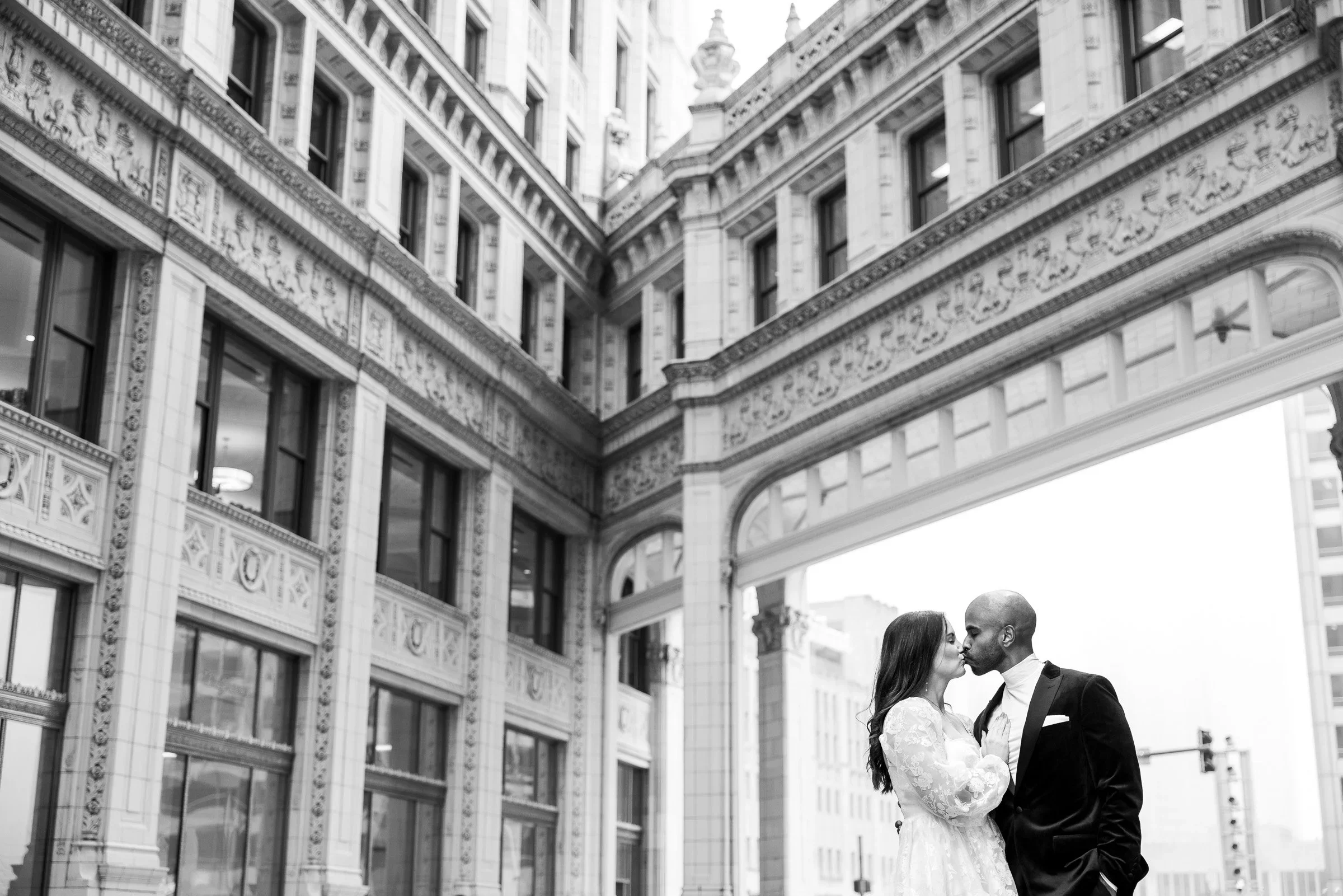 Black and White wedding & Elopement photographer