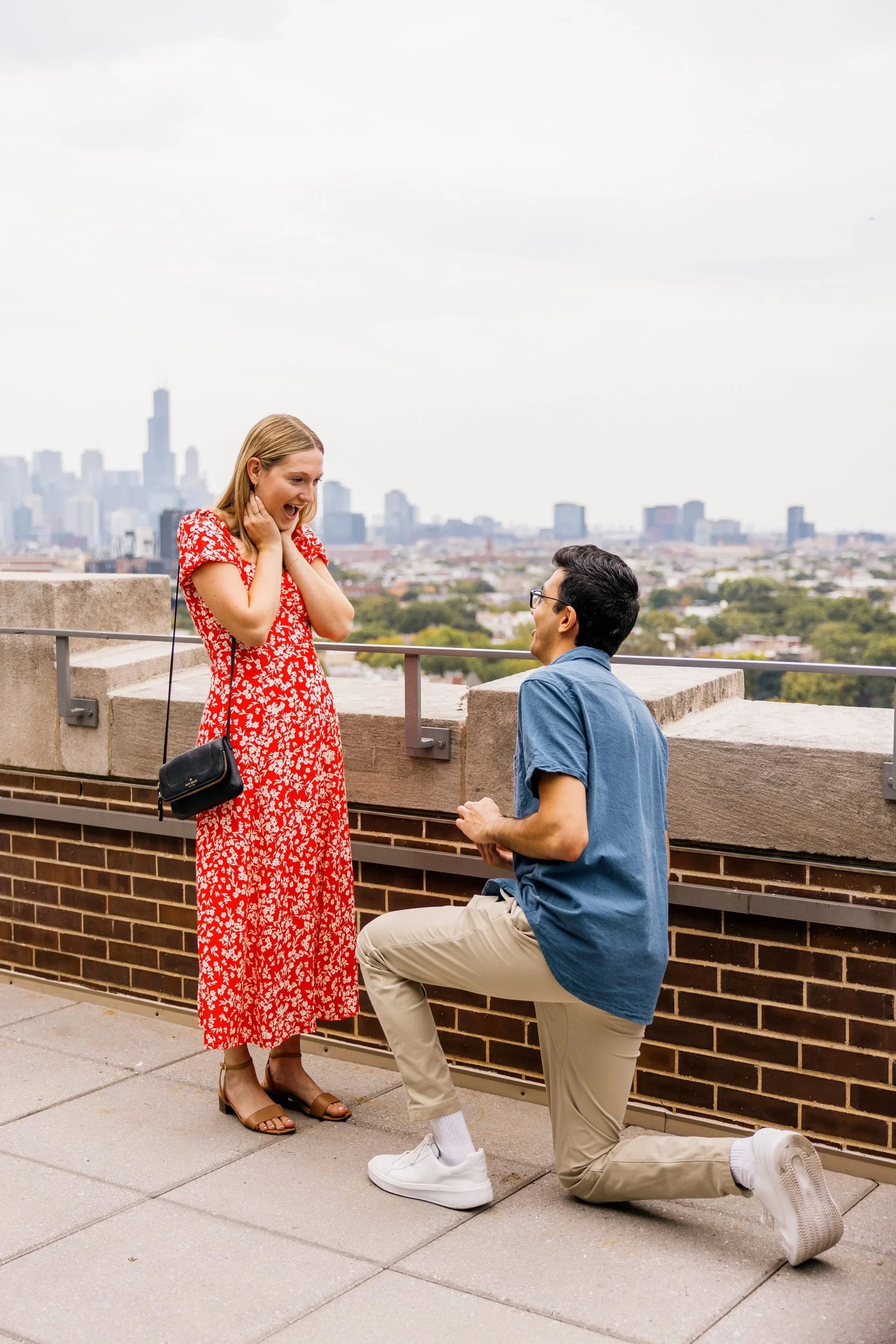 Rooftop Proposal at Robey Hotel - The Up Room