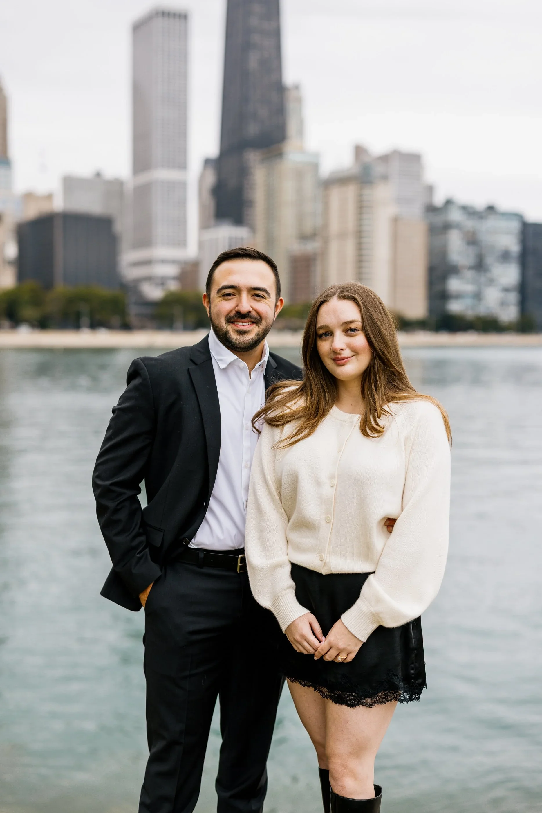 Milton Lee Olive Park Engagement proposal portraits