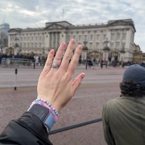 Kicking off Zo Much More Traveling the World photos for 2026 in grand style with a trip to Buckingham Palace for these Zo Much More bracelets!

We love when you send us photos!