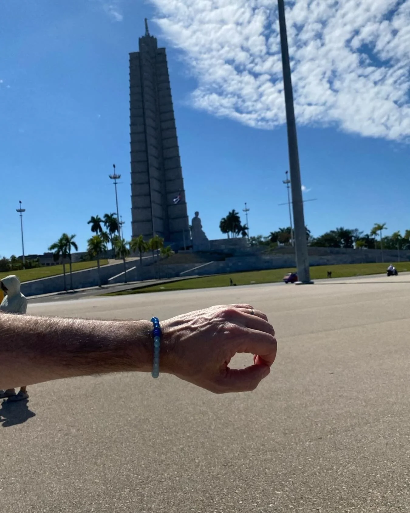 This Zo Much More bracelet checked in from Revolution Square. We think this could be our first product to visit Cuba so we&rsquo;re extra grateful for the picture.