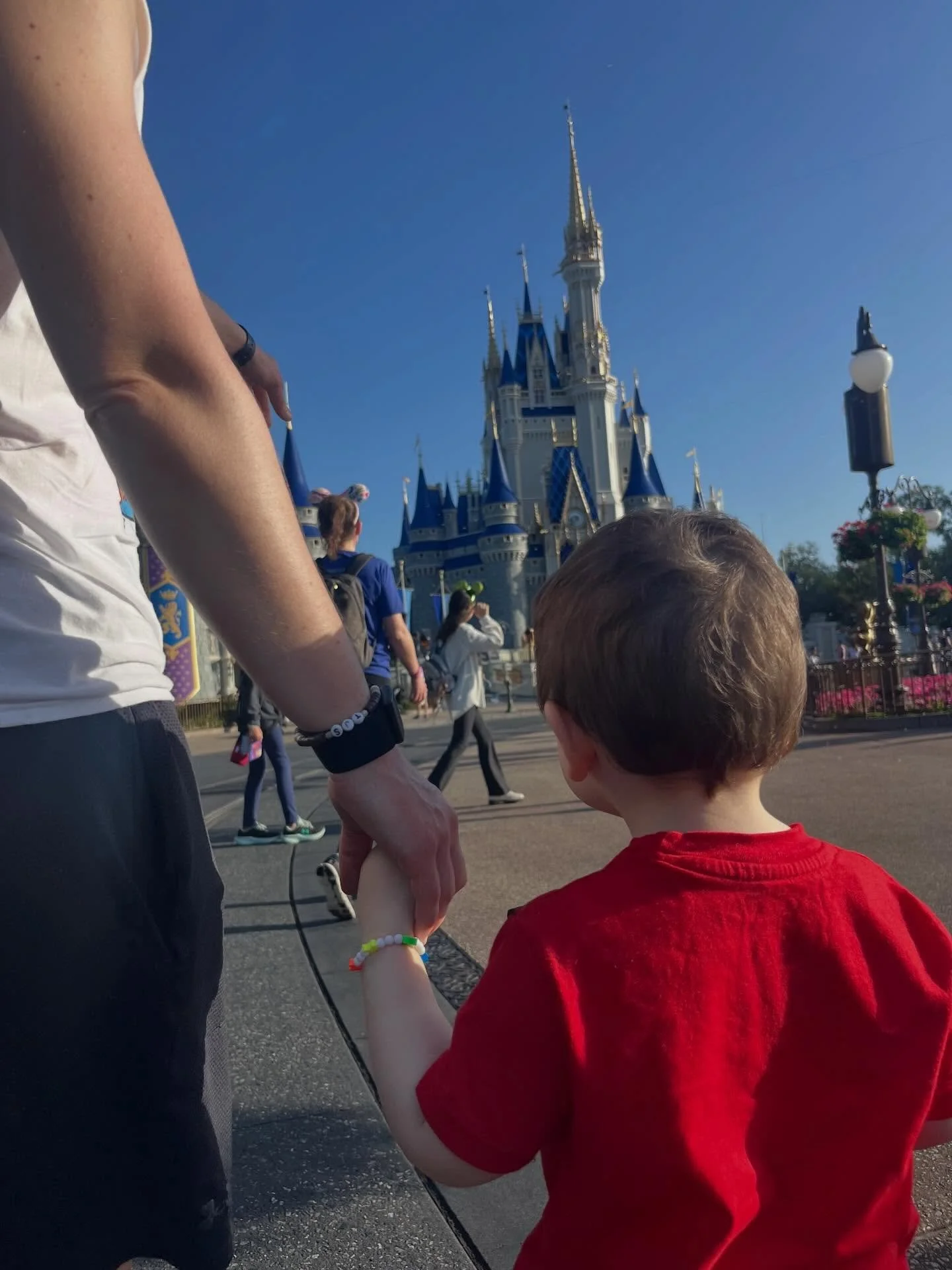 This Mom planned ahead! She didn&rsquo;t want her son to feel left out for being too young for a Magic Band at Disney so she asked Zo Much More to make something special just for him.