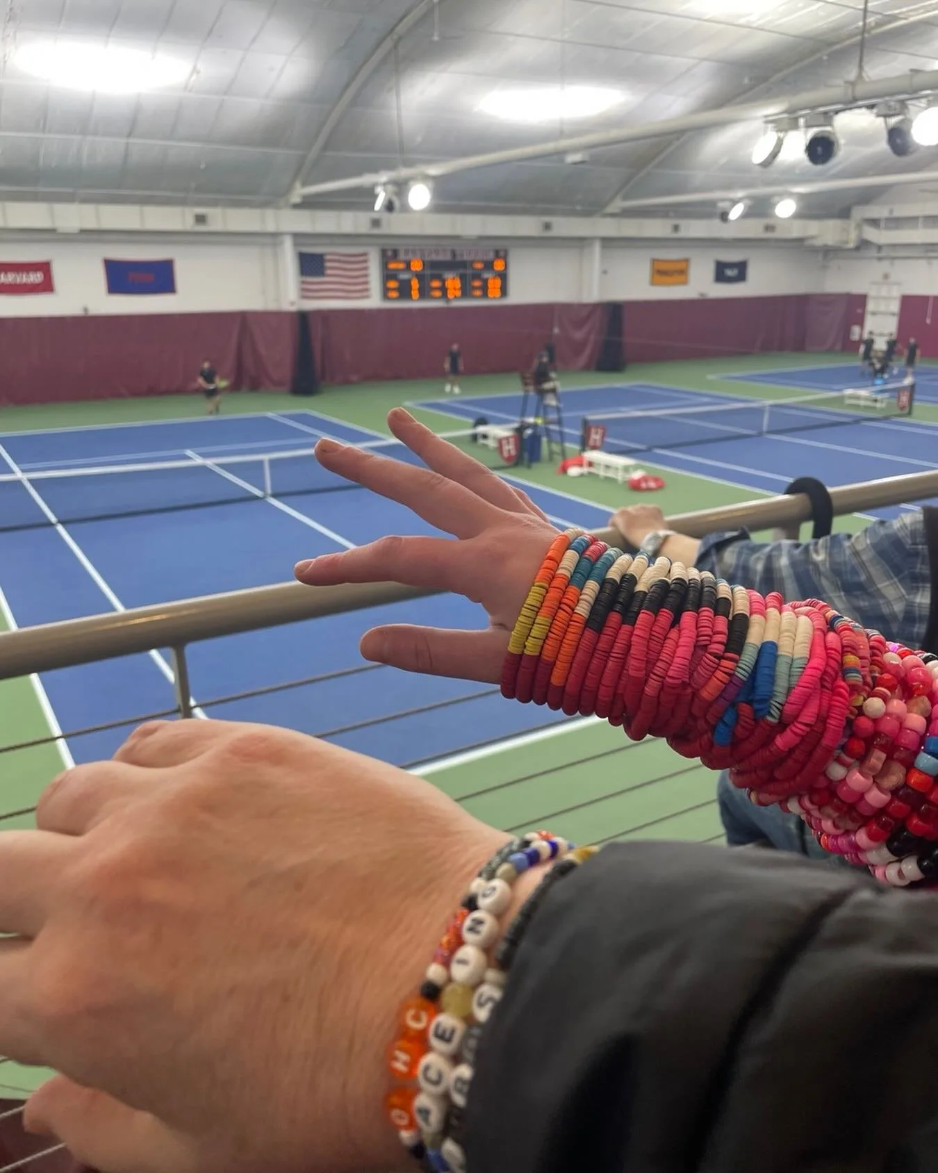 These Zo Much more bracelets are taking in the Penn-Harvard Men&rsquo;s Tennis match - thanks to a little ACEing Autism connection.