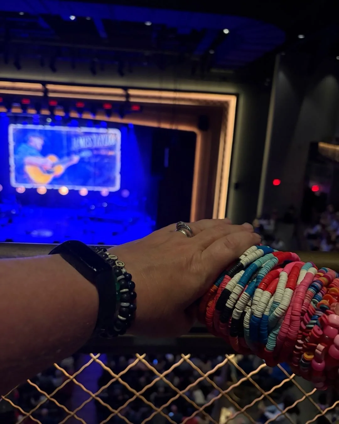 These are just some of the Zo Much More bracelets enjoying James Taylor at MGM Grand Fenway tonight!