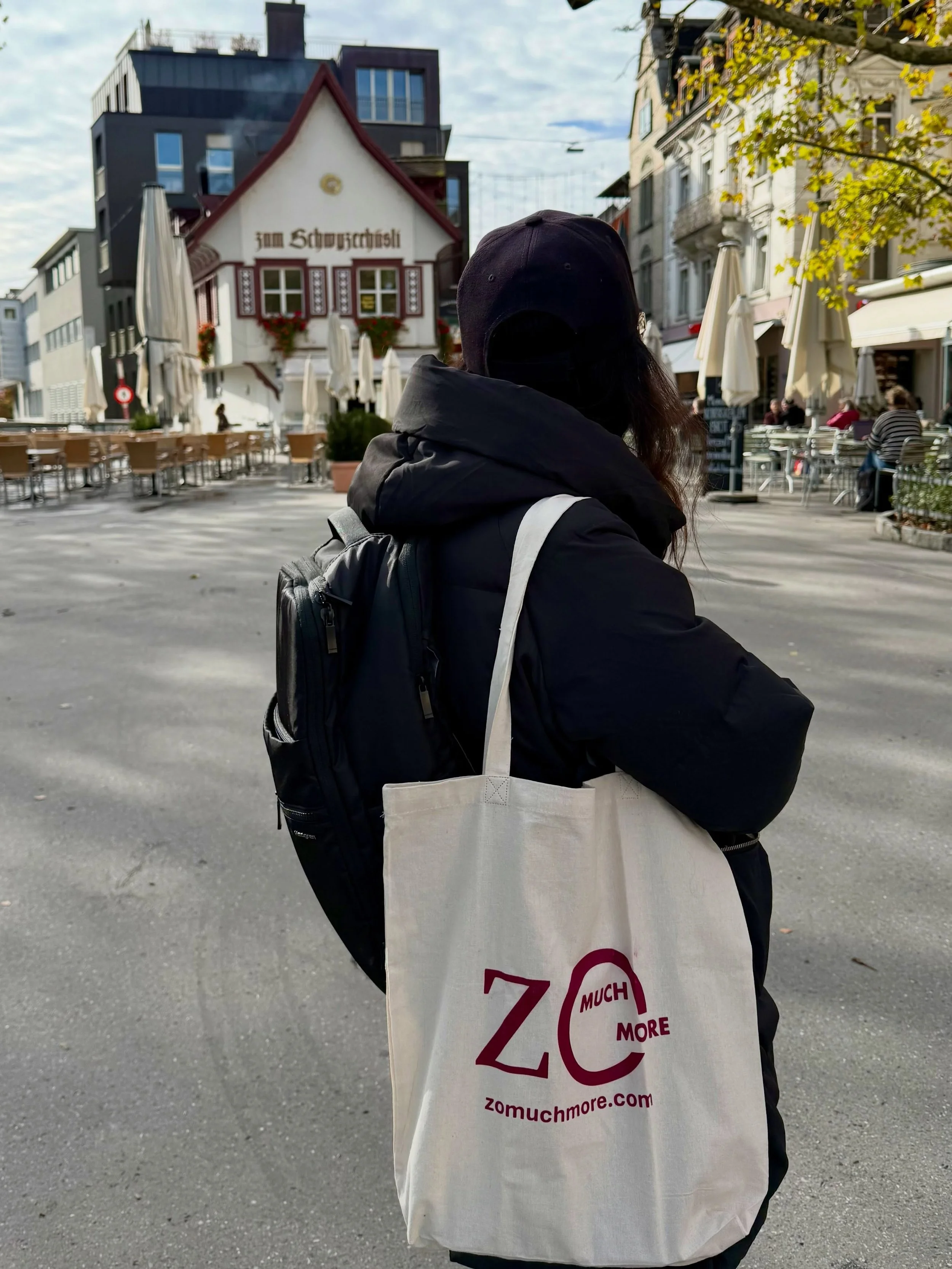 Spotted in Switzerland!! Zo Much More is a great travel companion!