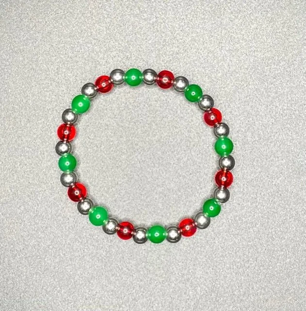 Red Green Silver