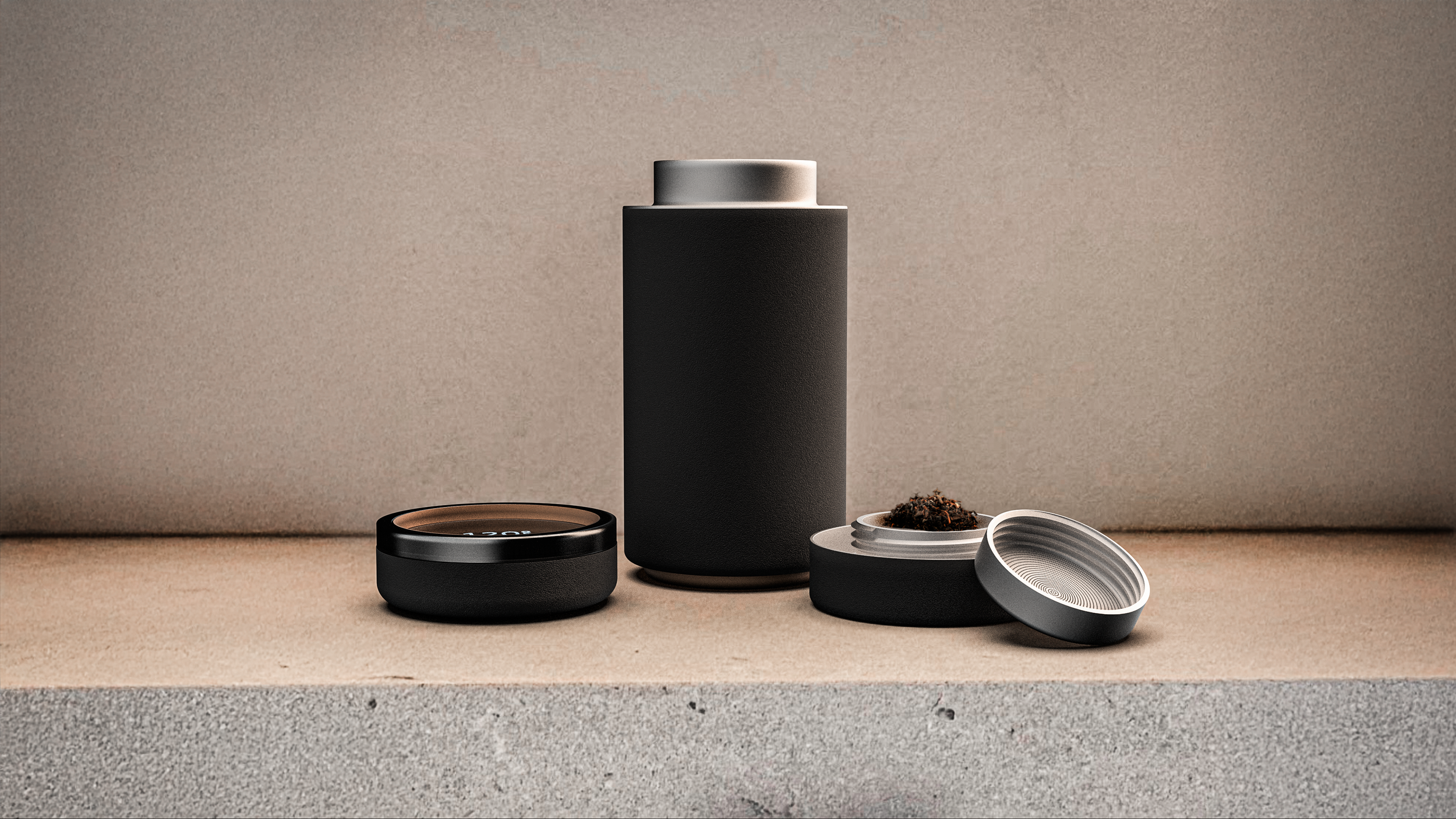 ii. add tea to infuser