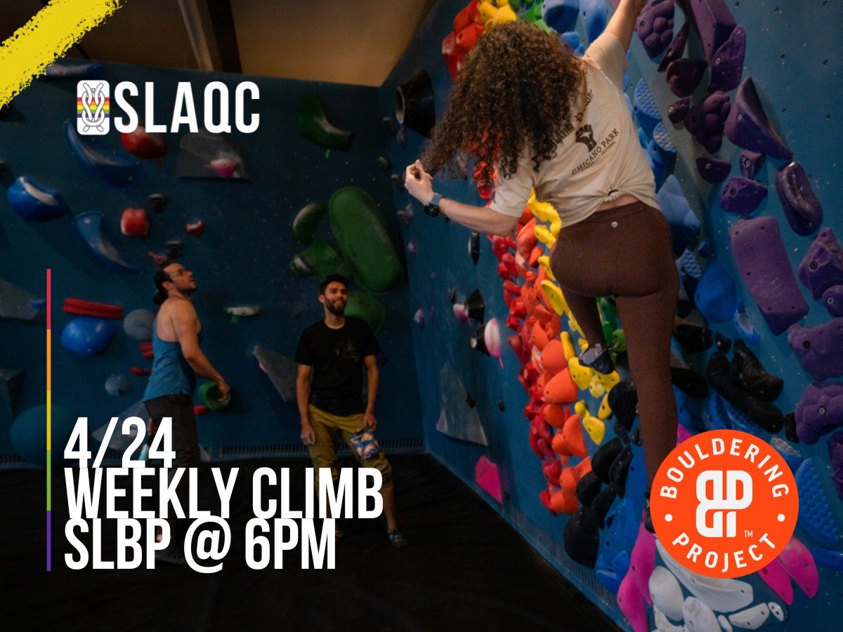 WEDS MEETUP AND LIGHTS, COLOR, CLIMB @SLBP!

The end of month means it&rsquo;s time for our meetup at @saltlakeboulderingproject ! This week is a special one as we're joining the Lights, Color Climb event the same night that's starting at 7:30, which