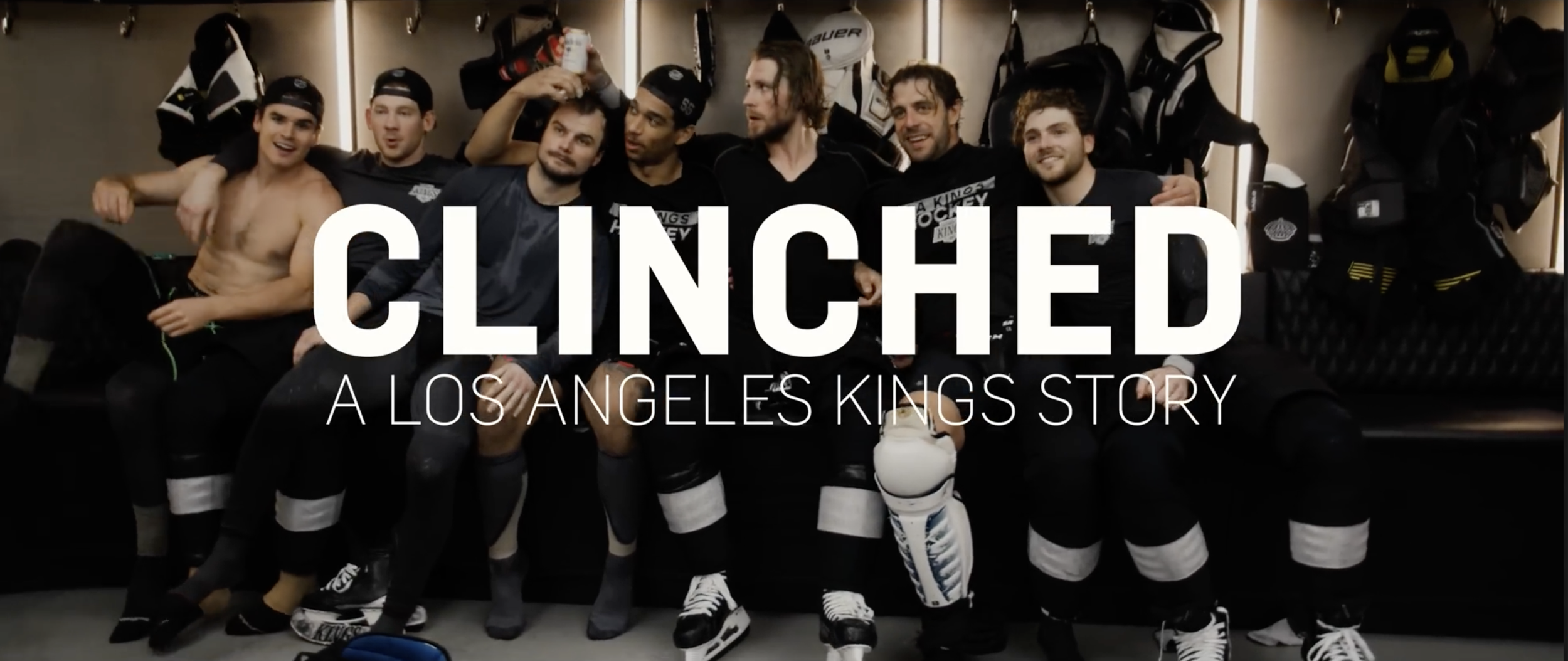 CLINCHED - I had never been so excited from a creative idea during my time at the LA KINGS than the concept for CLINCHED. After being inspired by the trailer for "The Smashing Machine" I knew I had the pieces and scenes to create a mock trailer that 