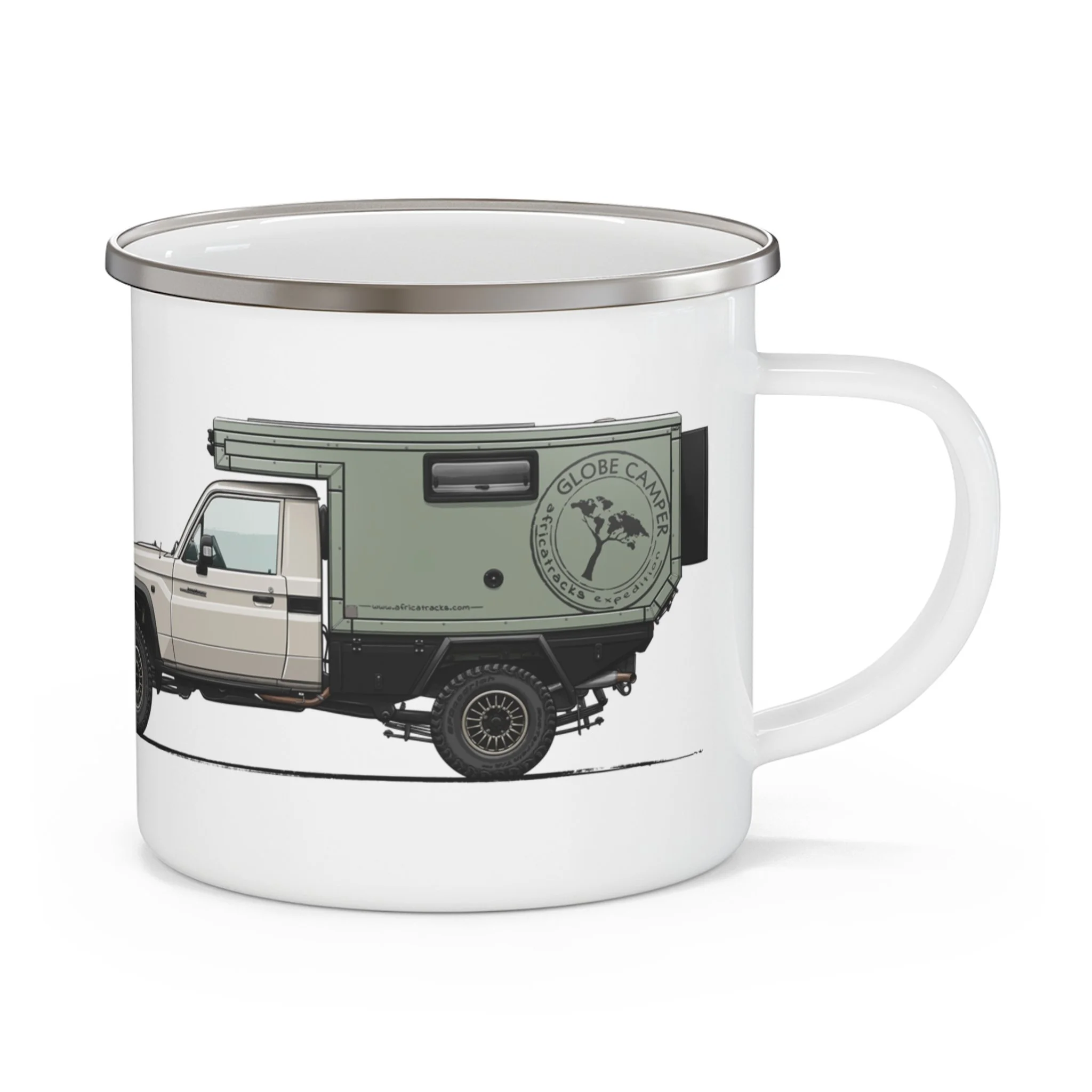 Mug metal enamel