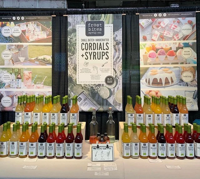 Landing in Winnipeg this week for @thescatteredseeds and I am stoked! It's Frostbites first time coming with the goods and we are really excited to share what we're all about: making all natural syrups to help you craft delicious beverages at home! S