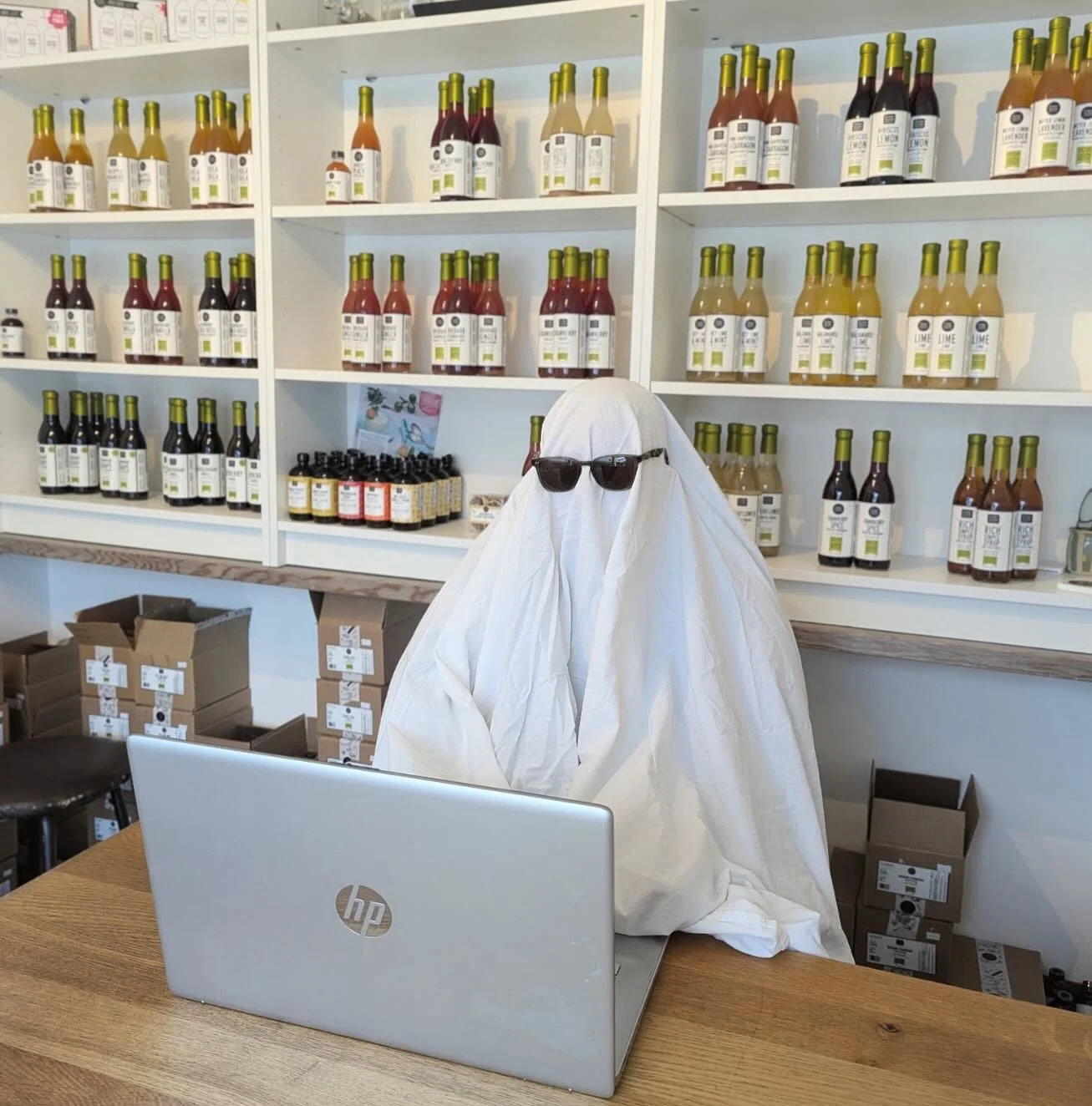 Finalizing details for orders heading out this week. Don’t forget to make a fun spookalicious punch to serve at your Halloween parties!