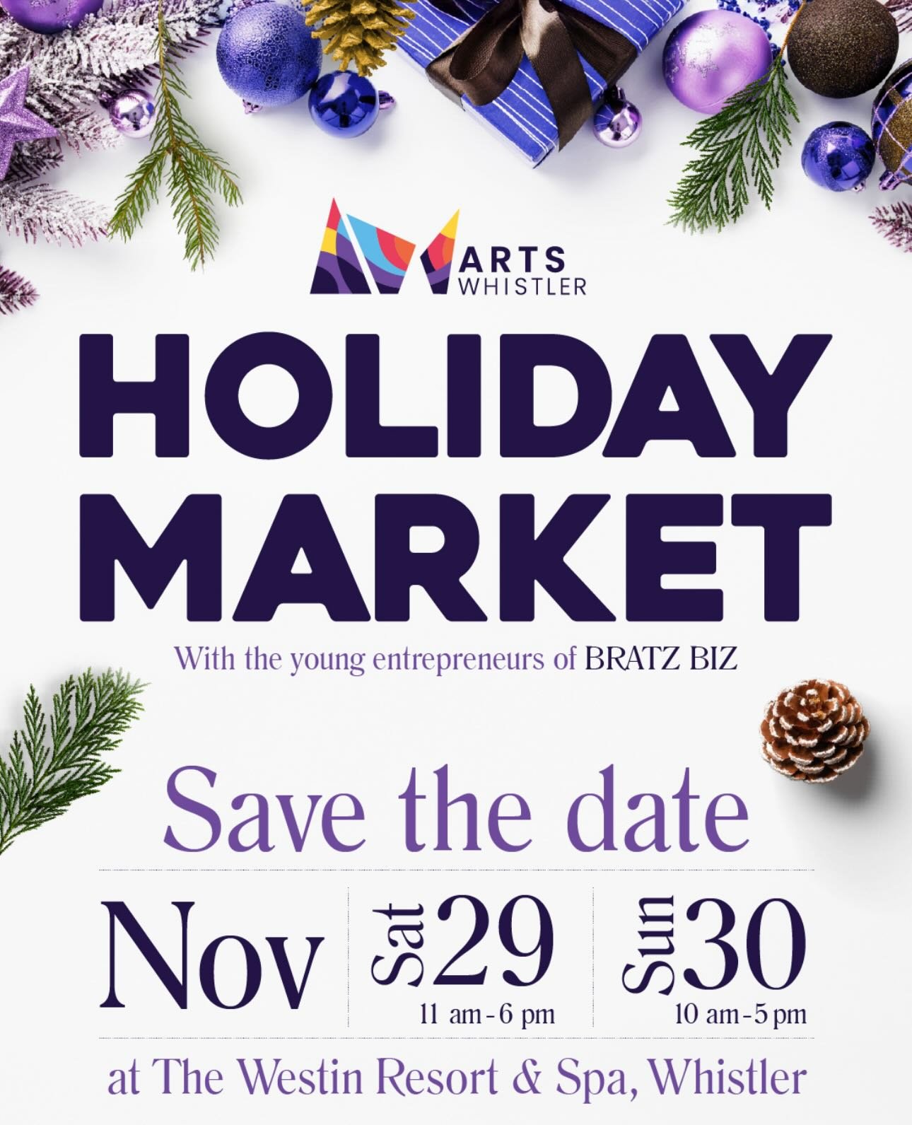 It might be Black Friday + soon to be Cyber Monday but this weekend is all about supporting your small business community. You know, those dedicated, artistic, passionate, dreamers who make really cool, unique stuff? Your friends, neighbours and comm